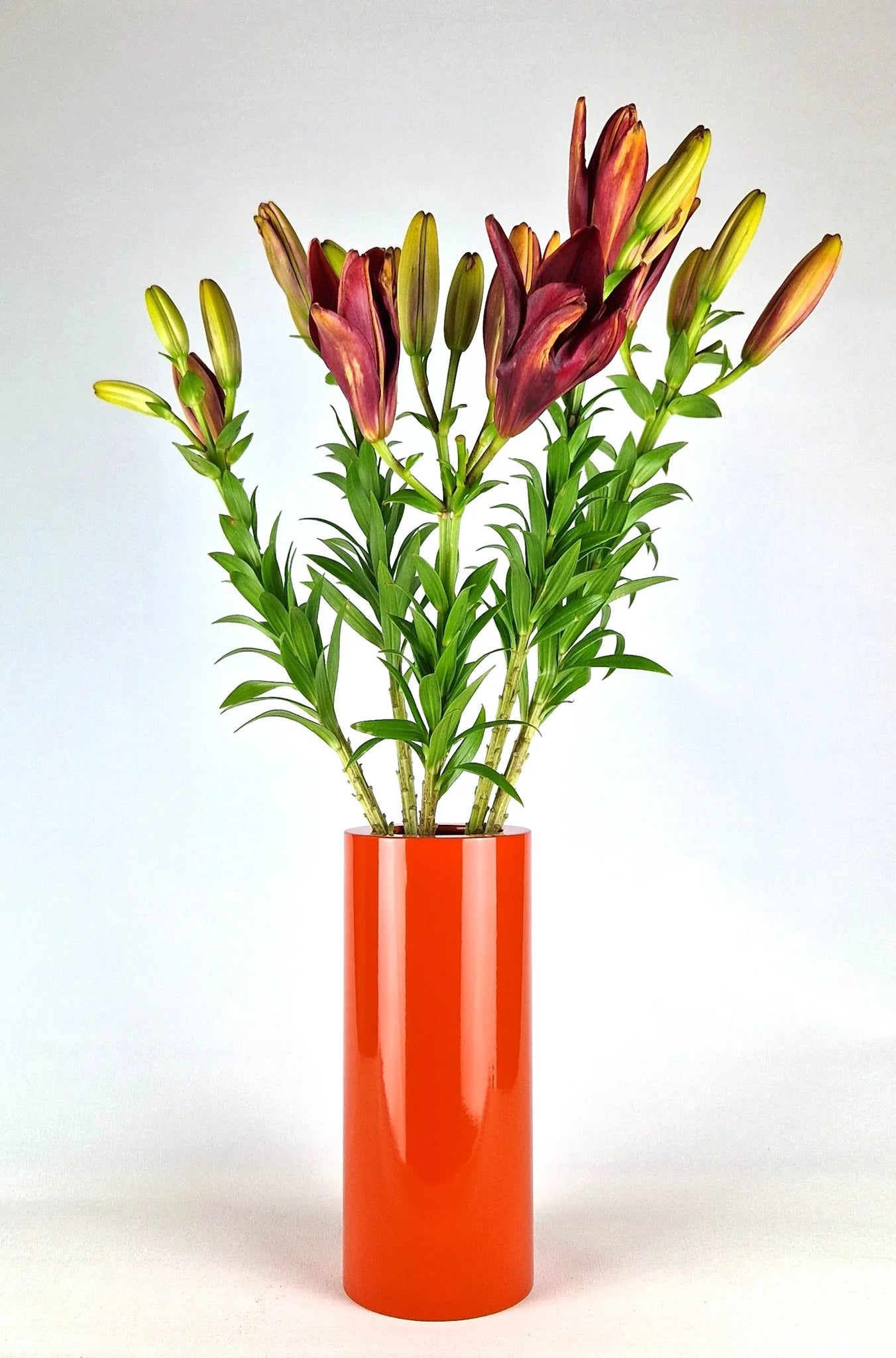 Stainless Steel Vase - Orange - collab zürich