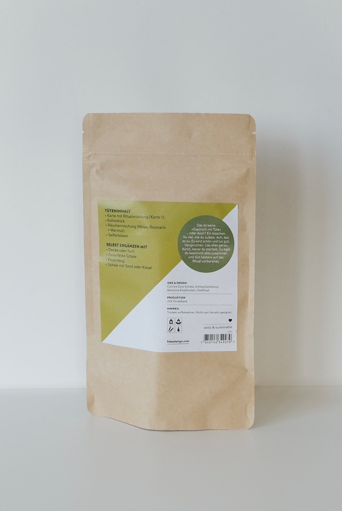 ritualtüte - neustart - collab zürich