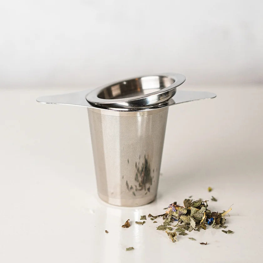 tea strainer - stainless steel - collab zürich