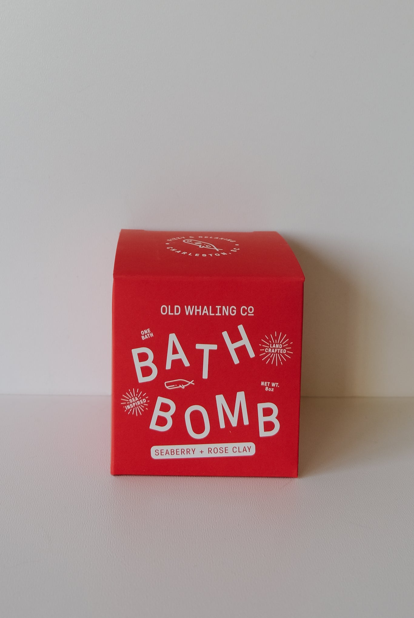 bath bomb - seaberry & rose clay - collab zürich