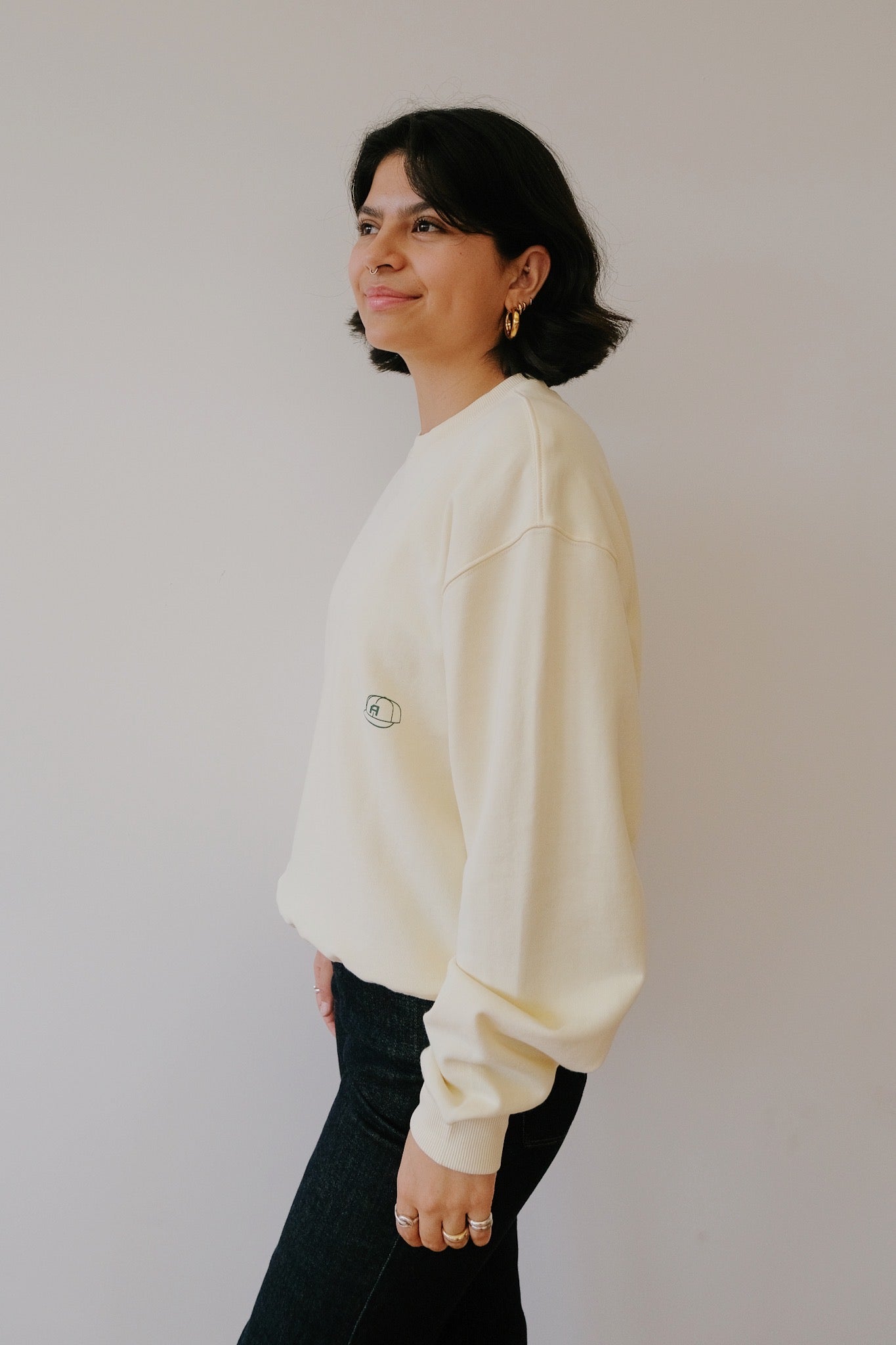 Unisex Sweatshirt - Badal - Off White - collab zürich