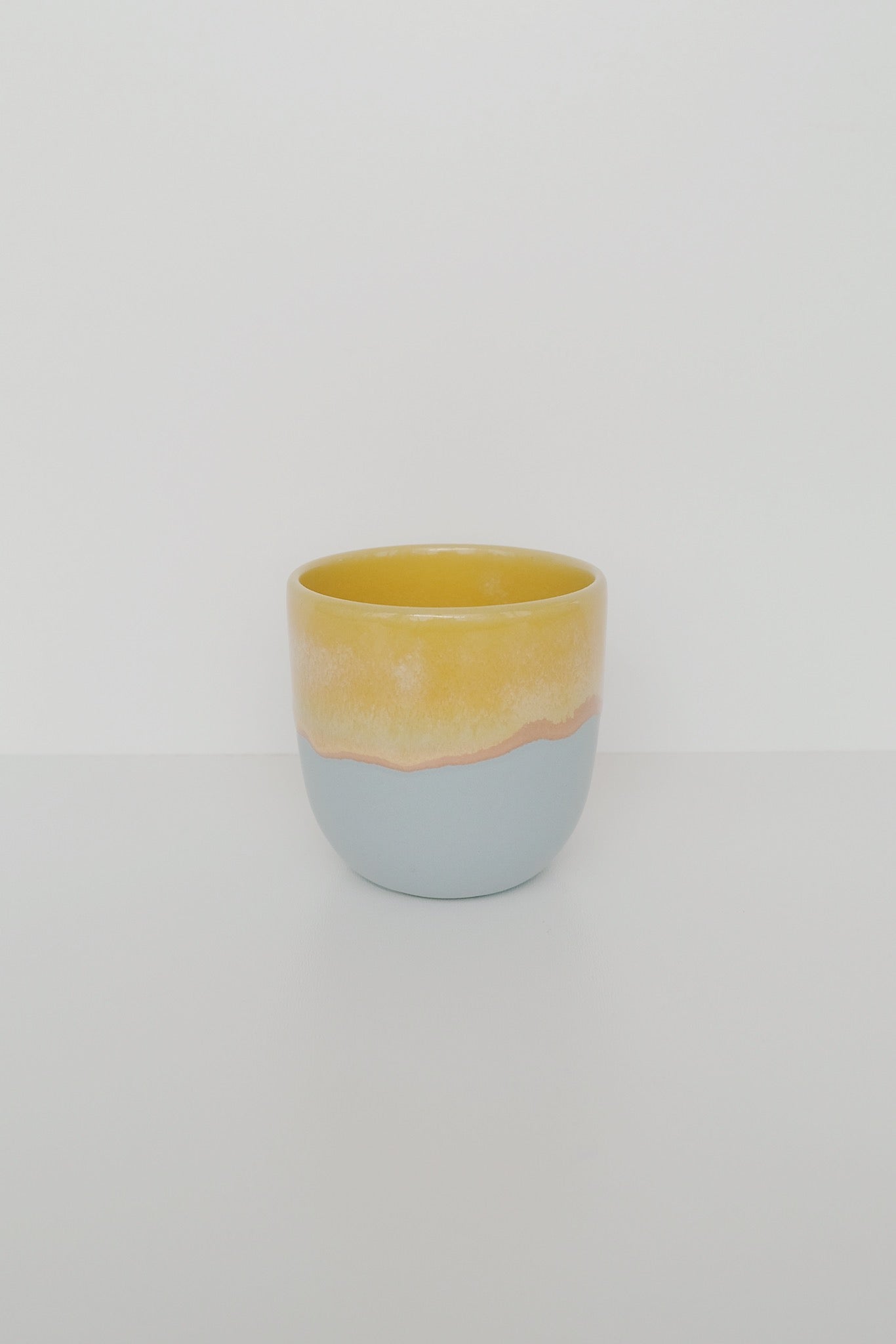 Cup - Gradient - Yellow / Light Blue - collab zürich