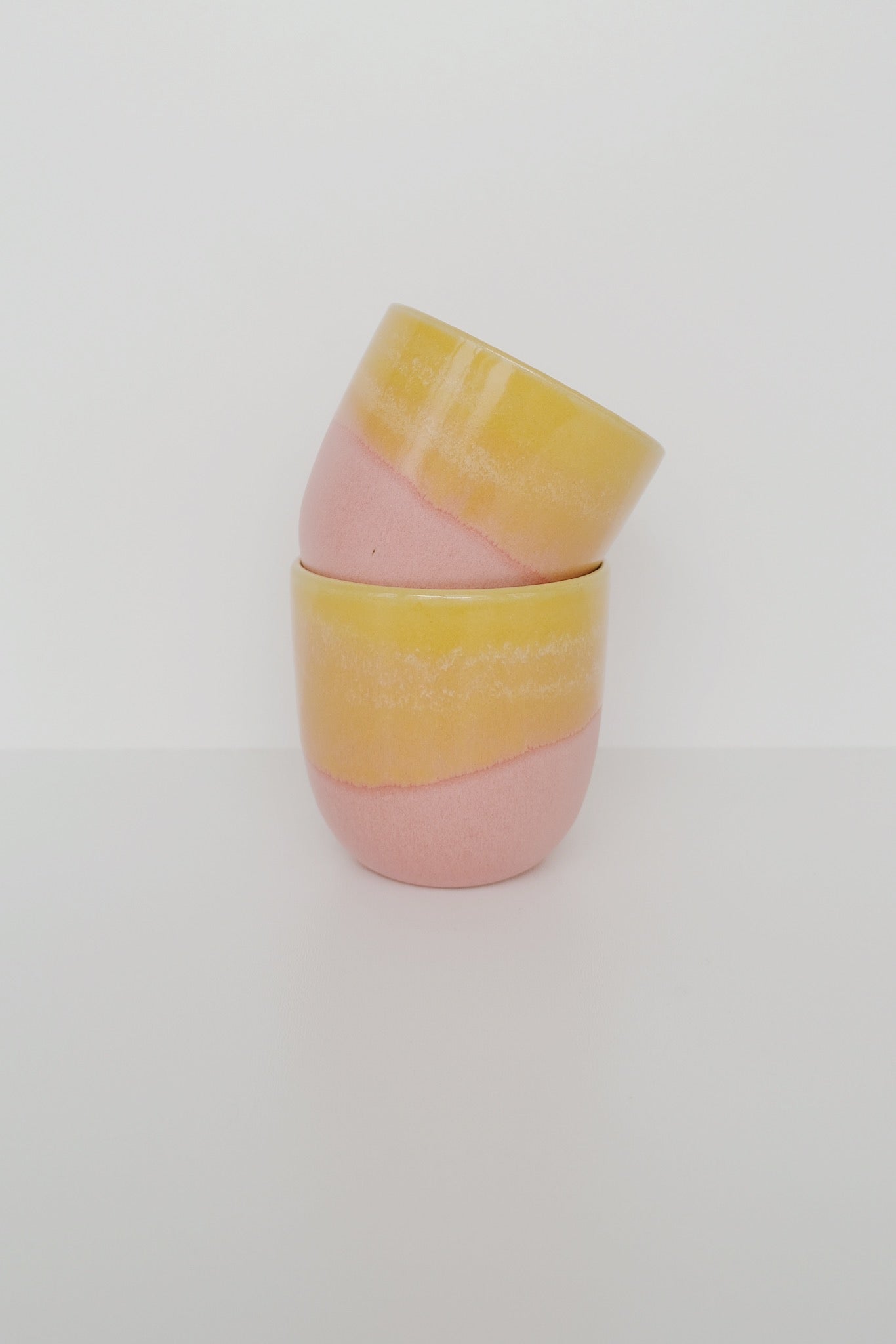 Cup - Gradient - Yellow / Pink - collab zürich