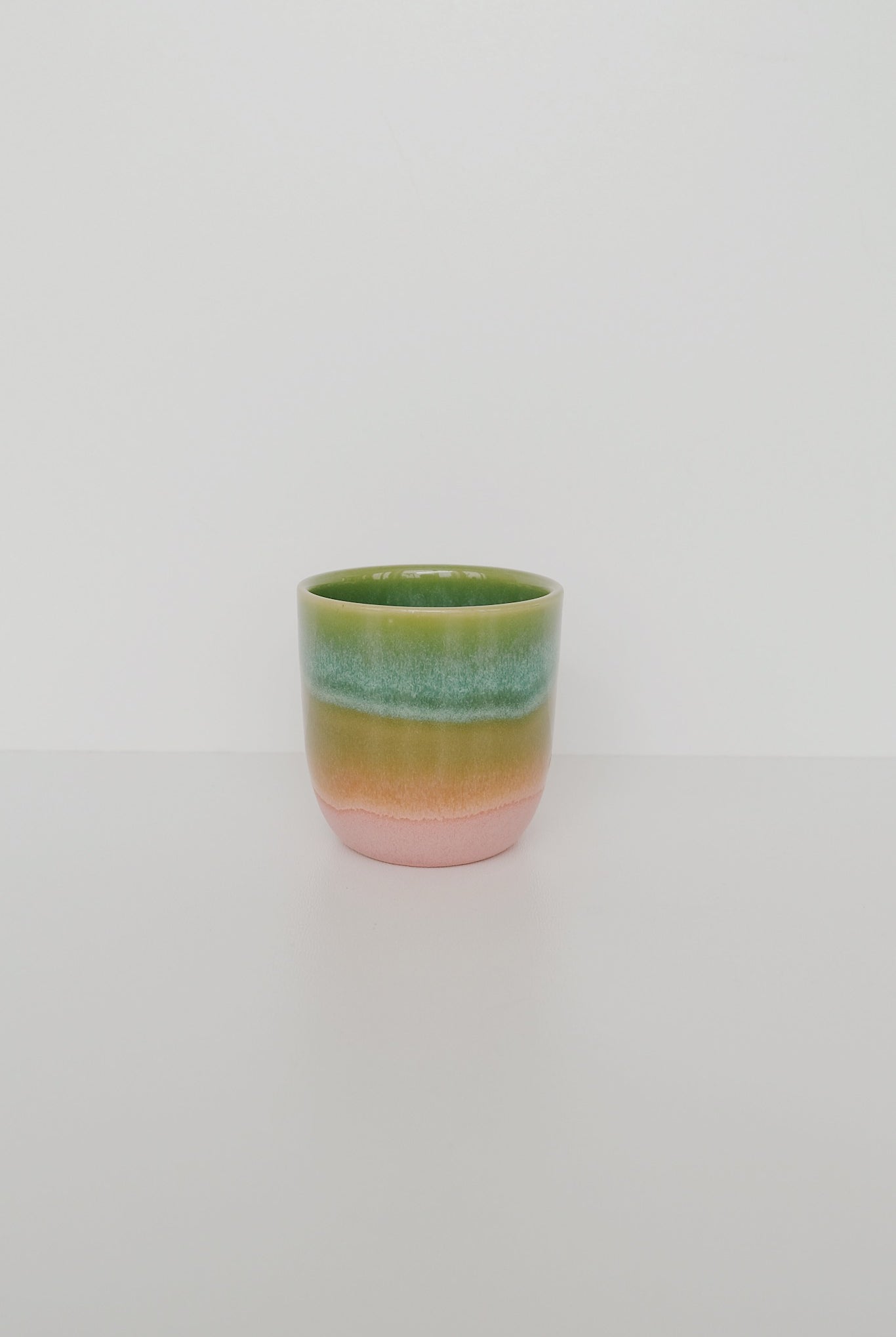 Cup - Gradient - Green / Pink - collab zürich