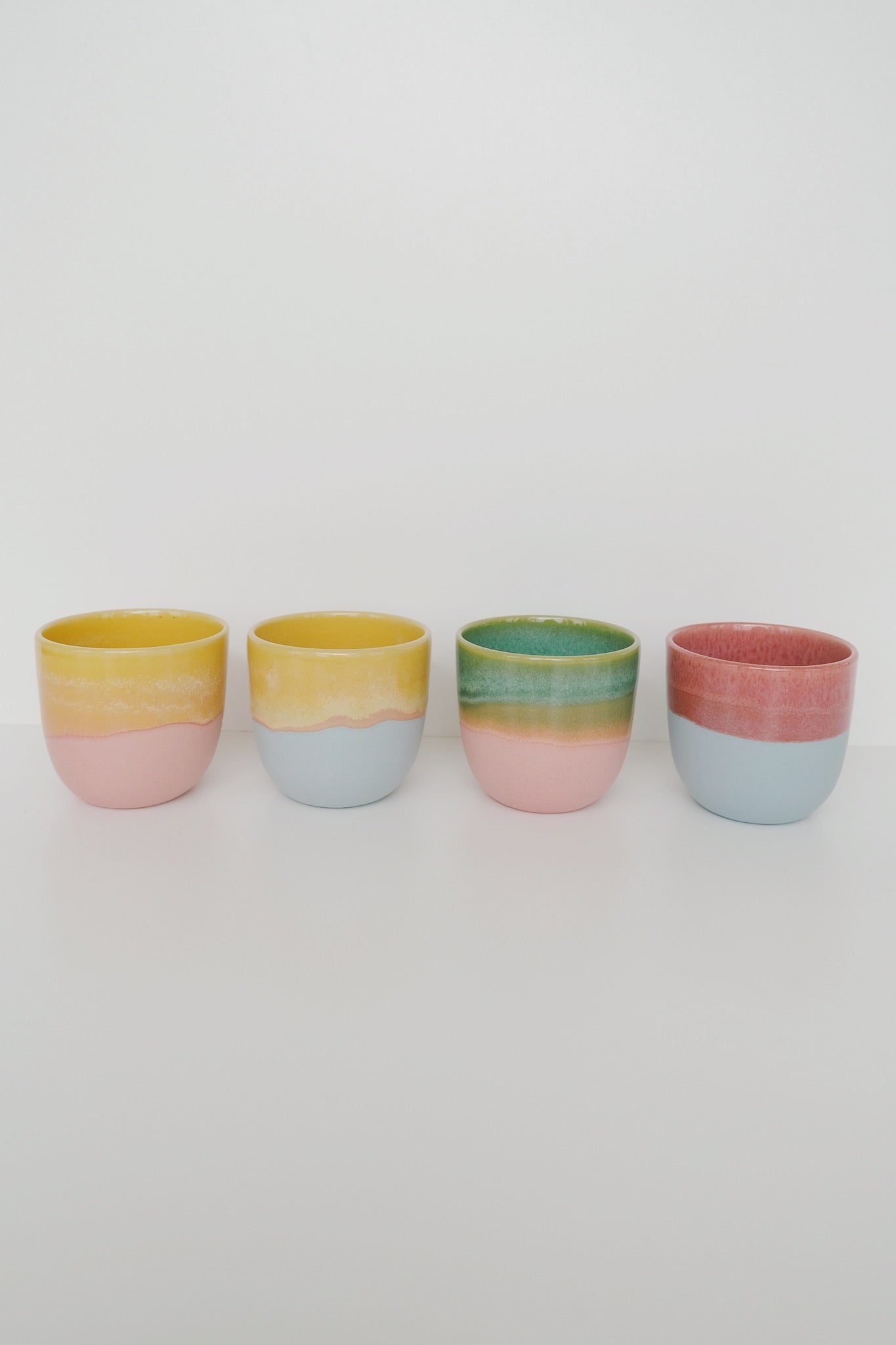 Cup - Gradient - Green / Pink - collab zürich