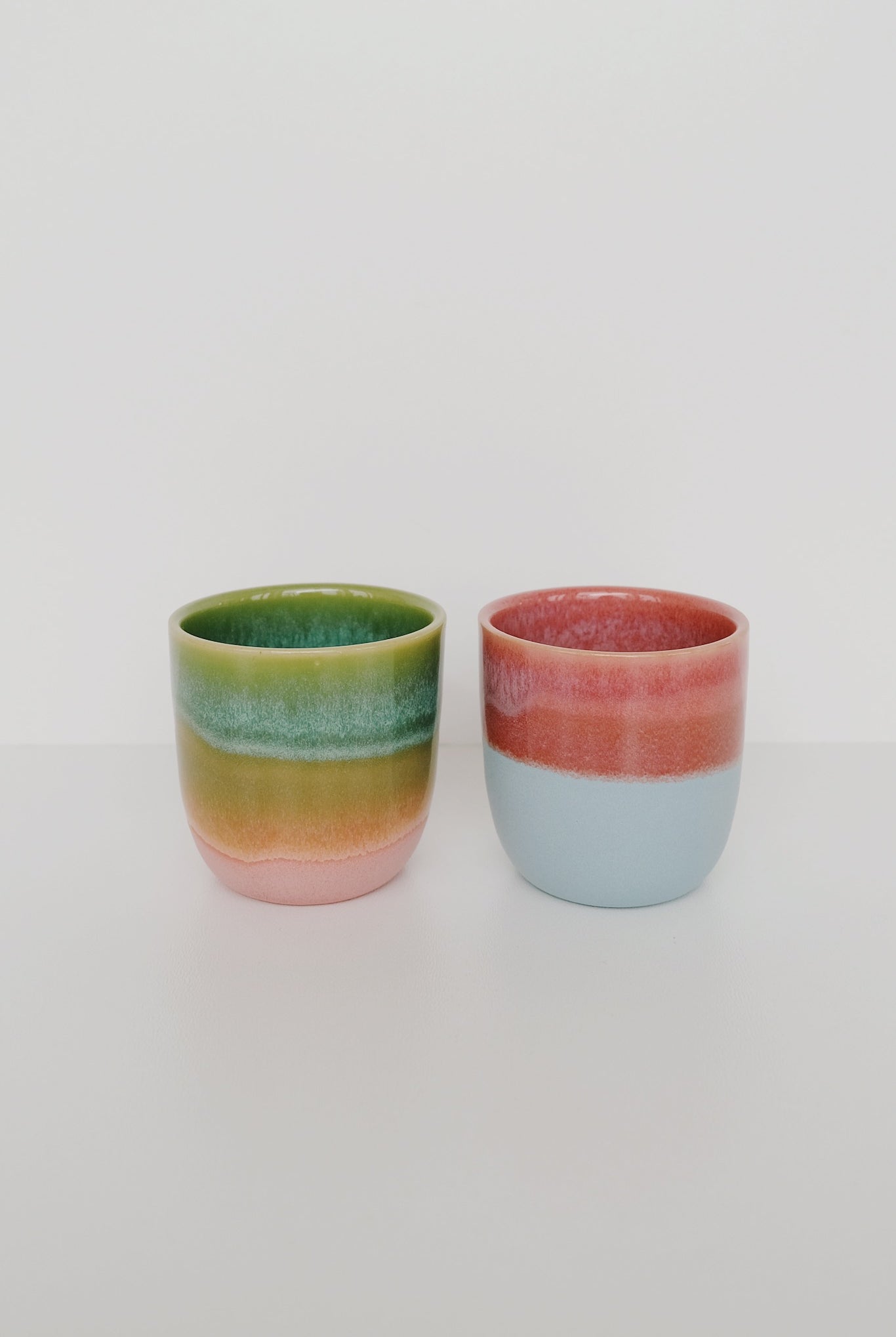 Cup - Gradient - Green / Pink - collab zürich