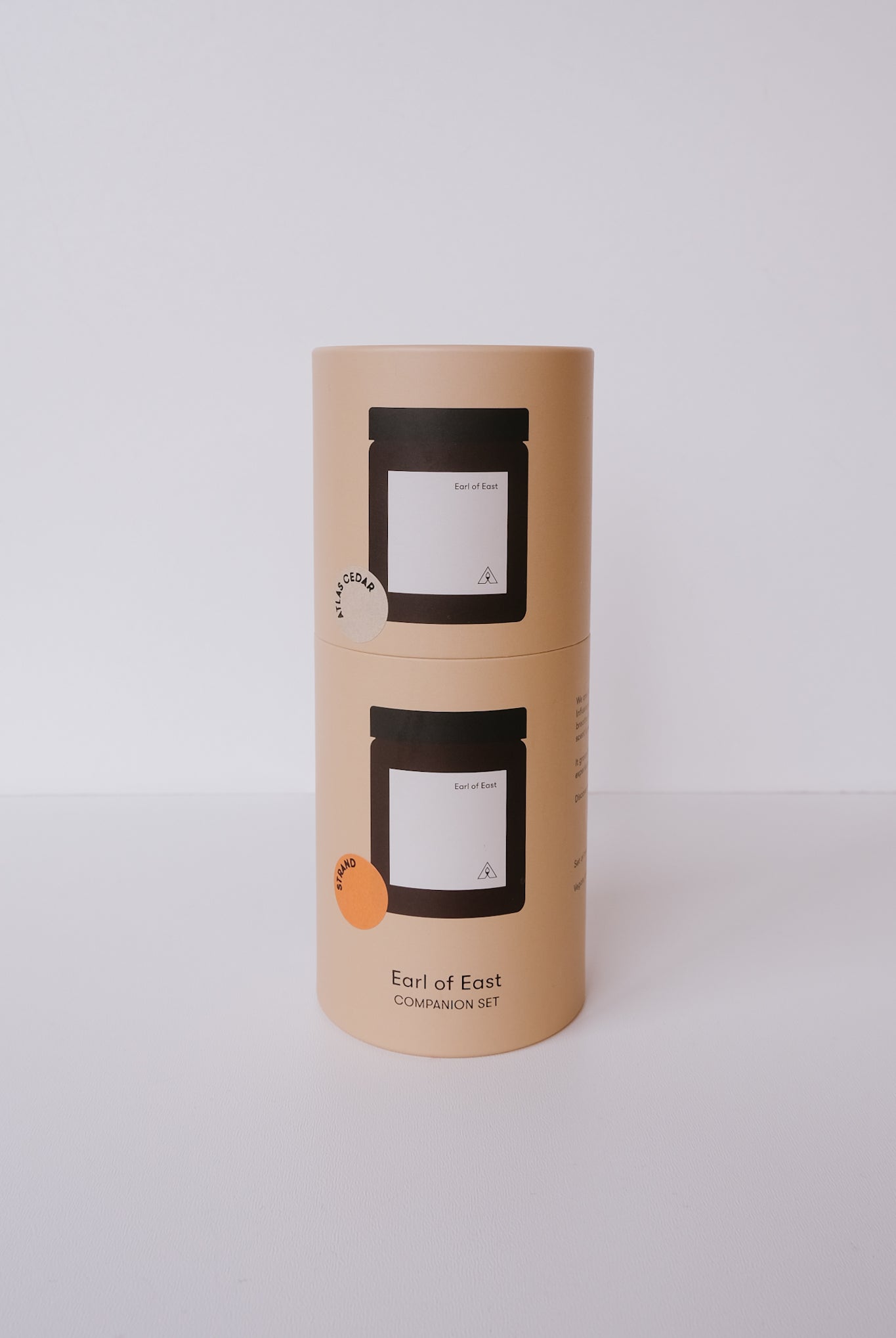 scented candle set - companion - grounding - collab zürich