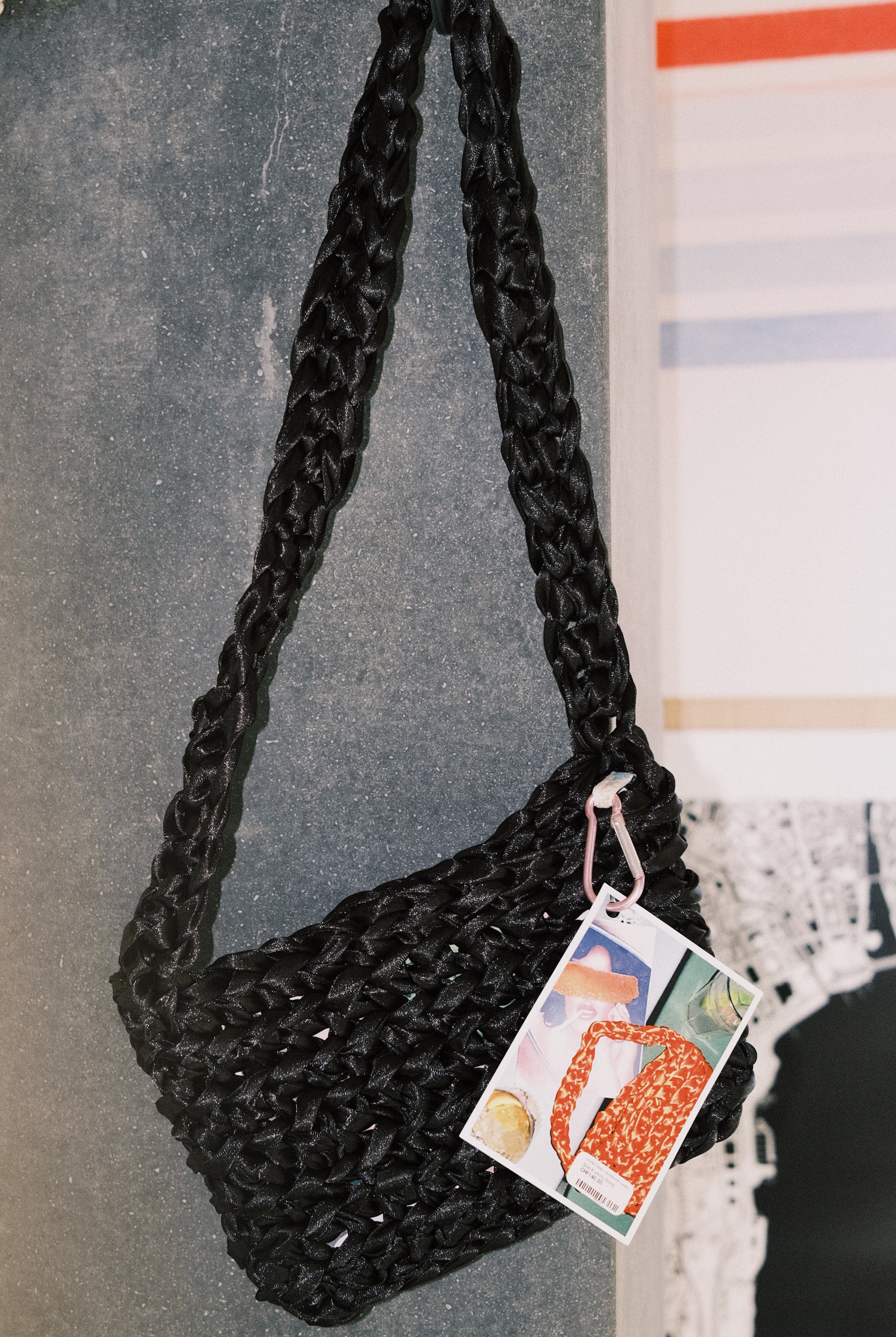 crochet bag - bling mini - collab zürich