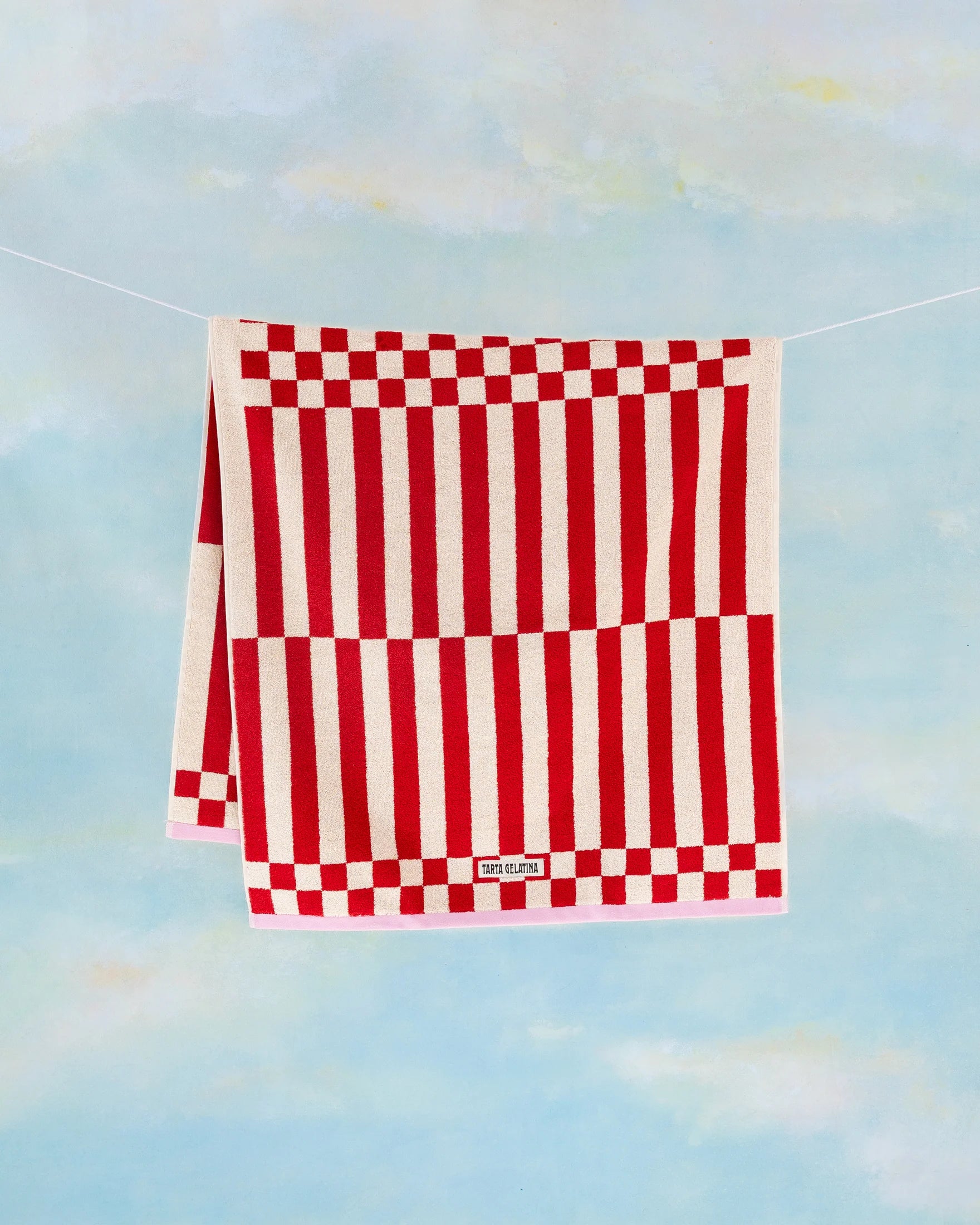 Towel - Clubhouse - Red - collab zürich