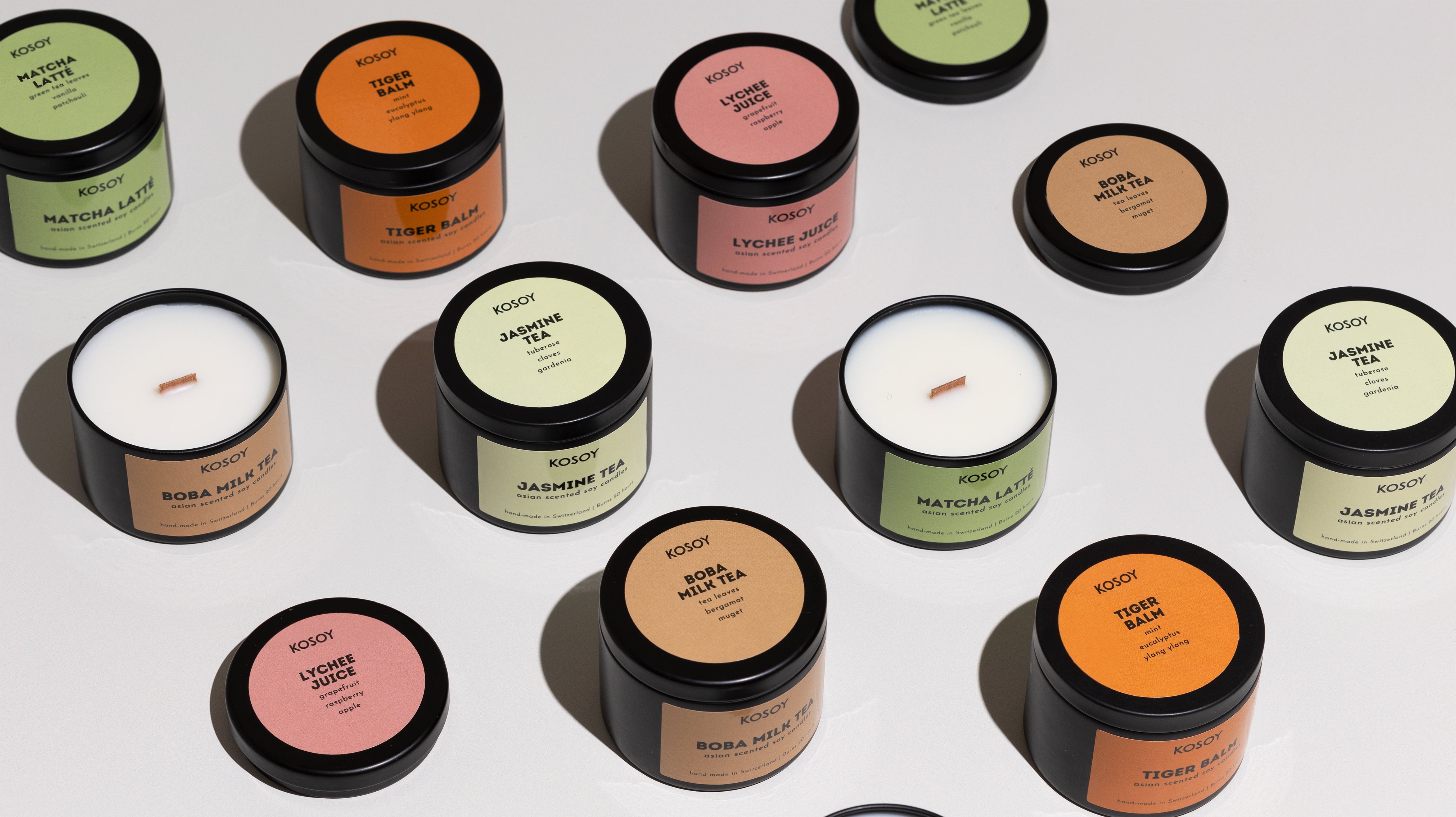 Scented Candle - Matcha Latté - collab zürich