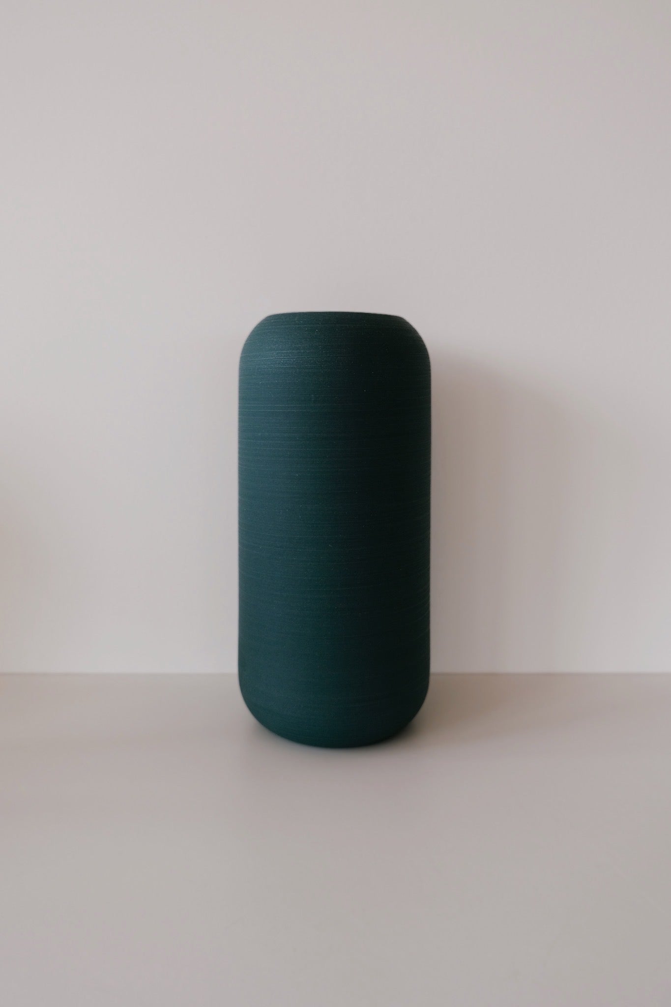 Ceramic Vase - Soft Cylinder - collab zürich