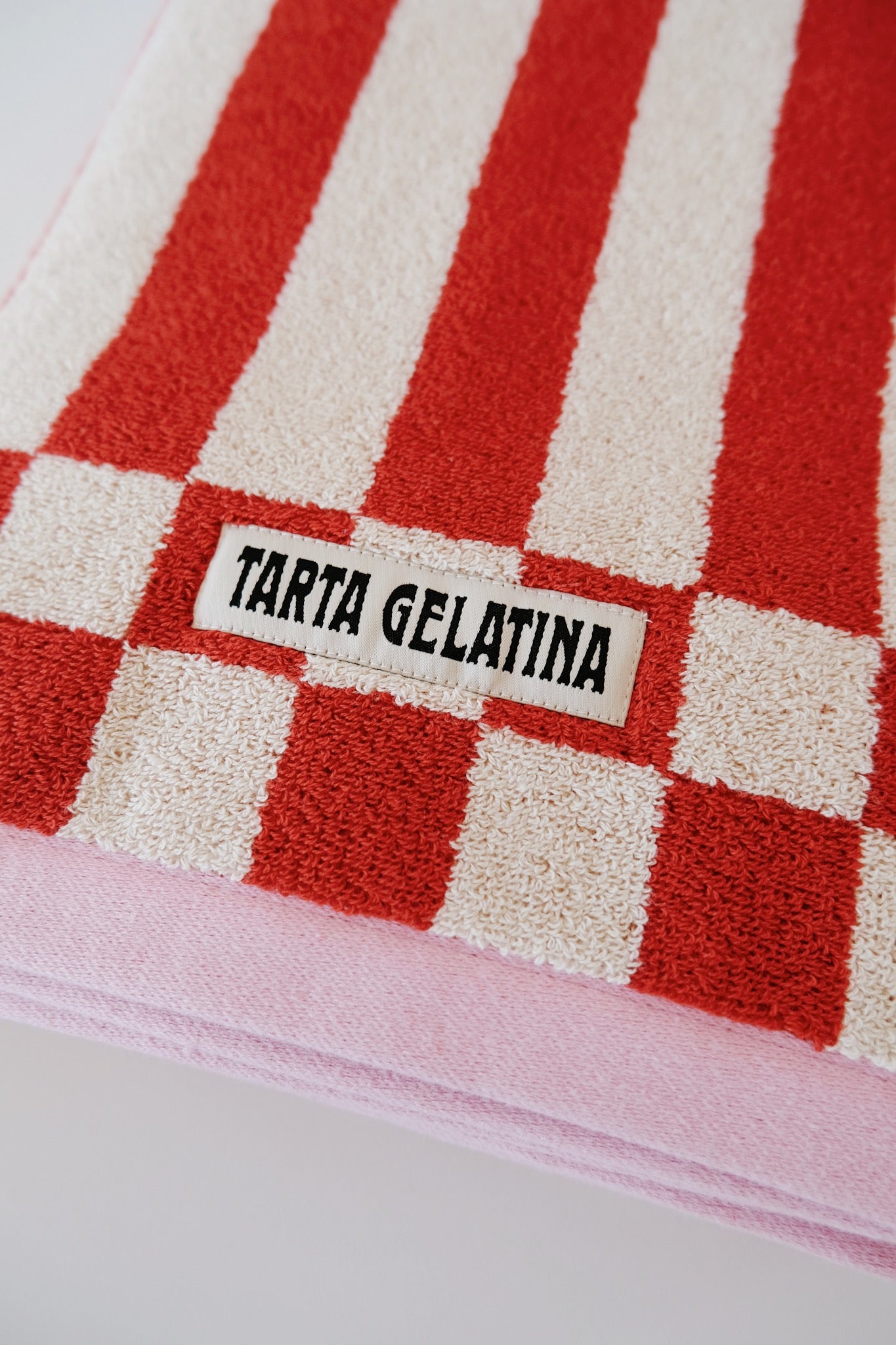 Towel - Clubhouse - Red - collab zürich