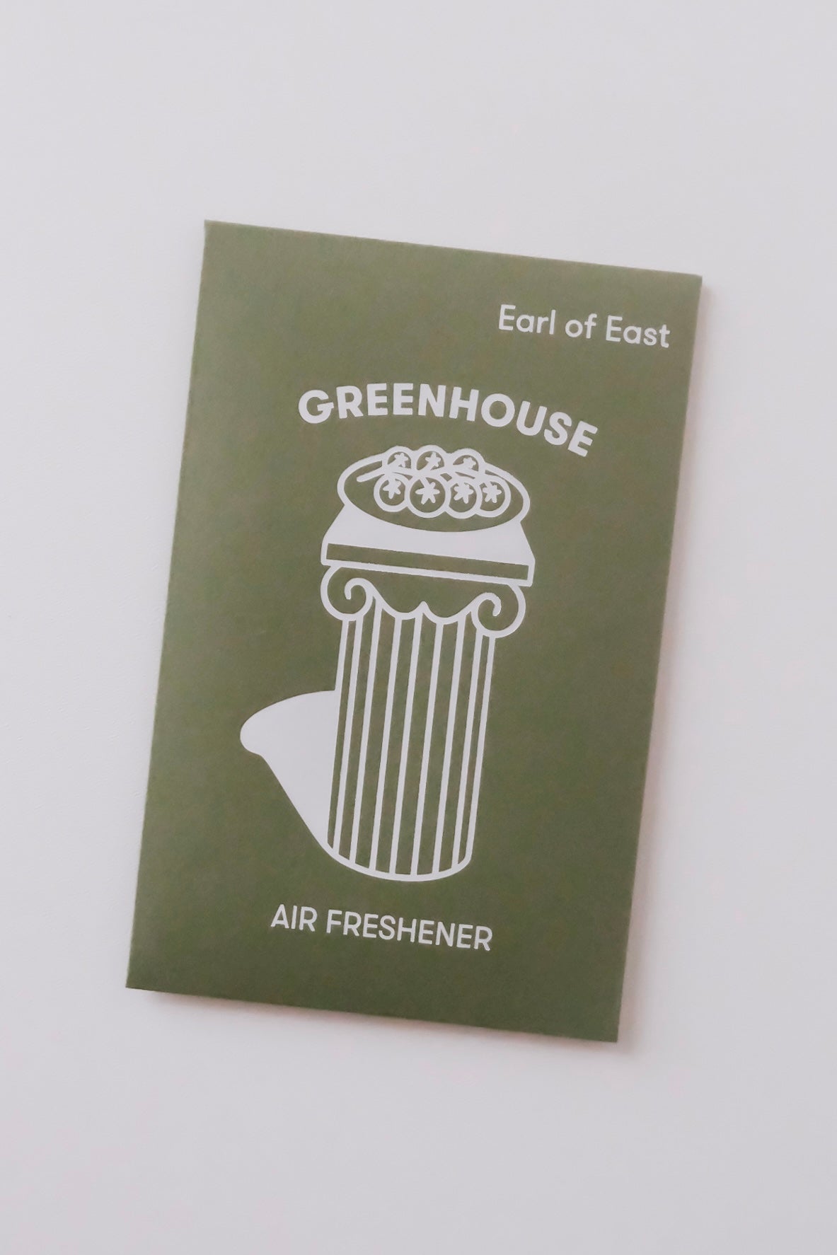 air freshener - greenhouse - collab zürich