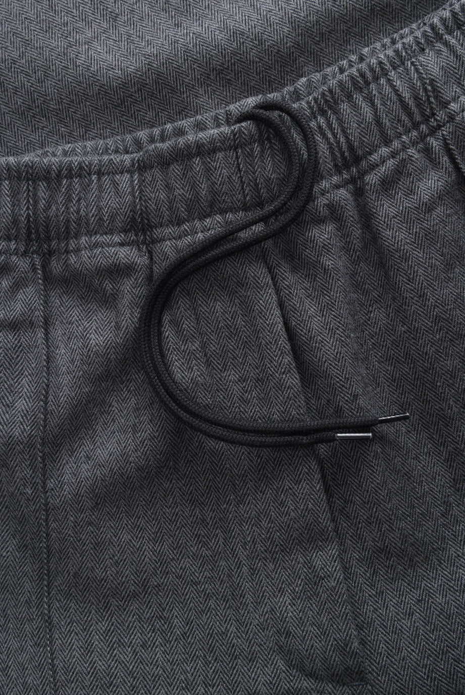 Unisex Dapper Pants - Wide - Herringbone Grey - collab zürich