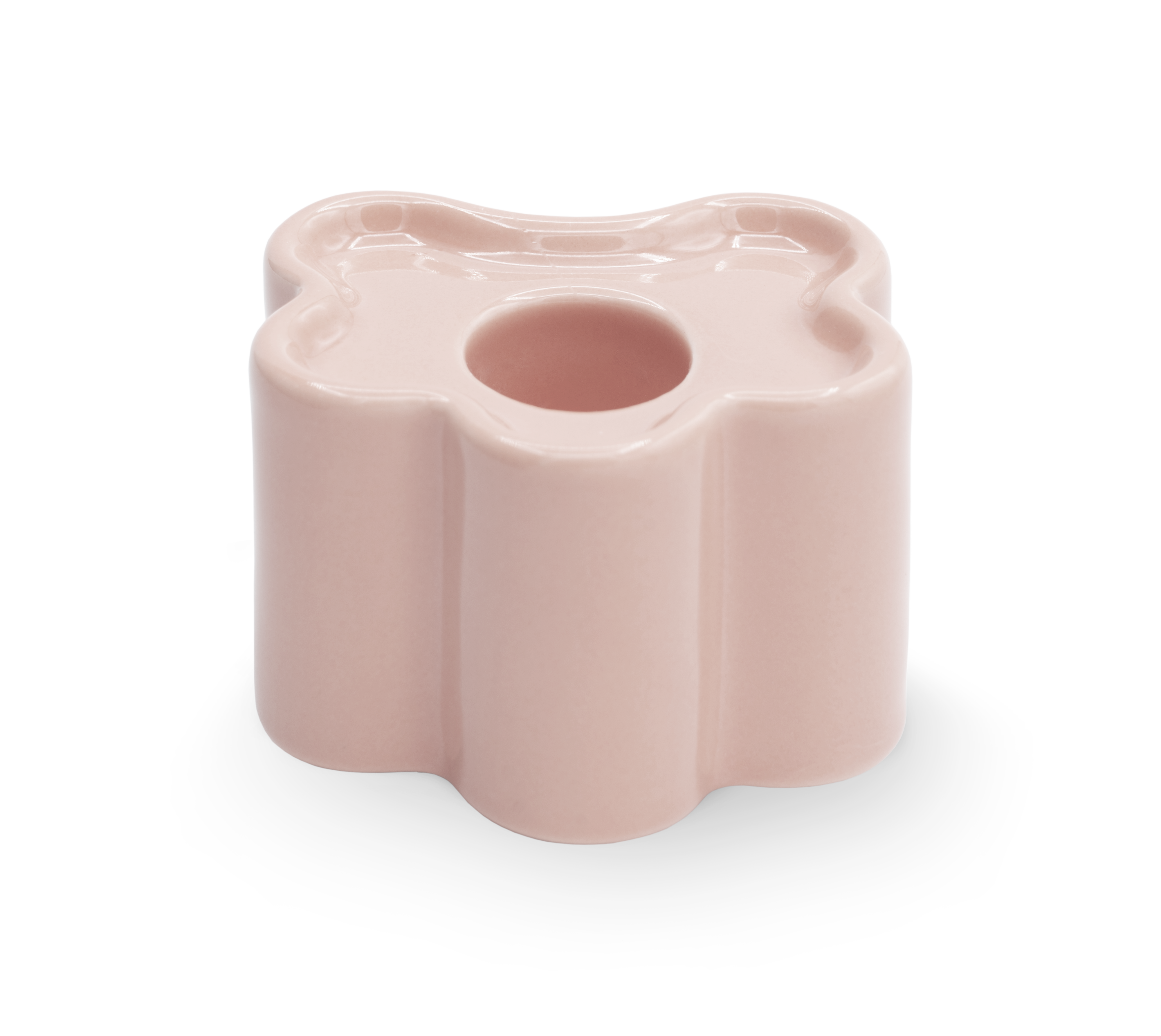 Candle Holder - Flora Small - Pink - collab zürich