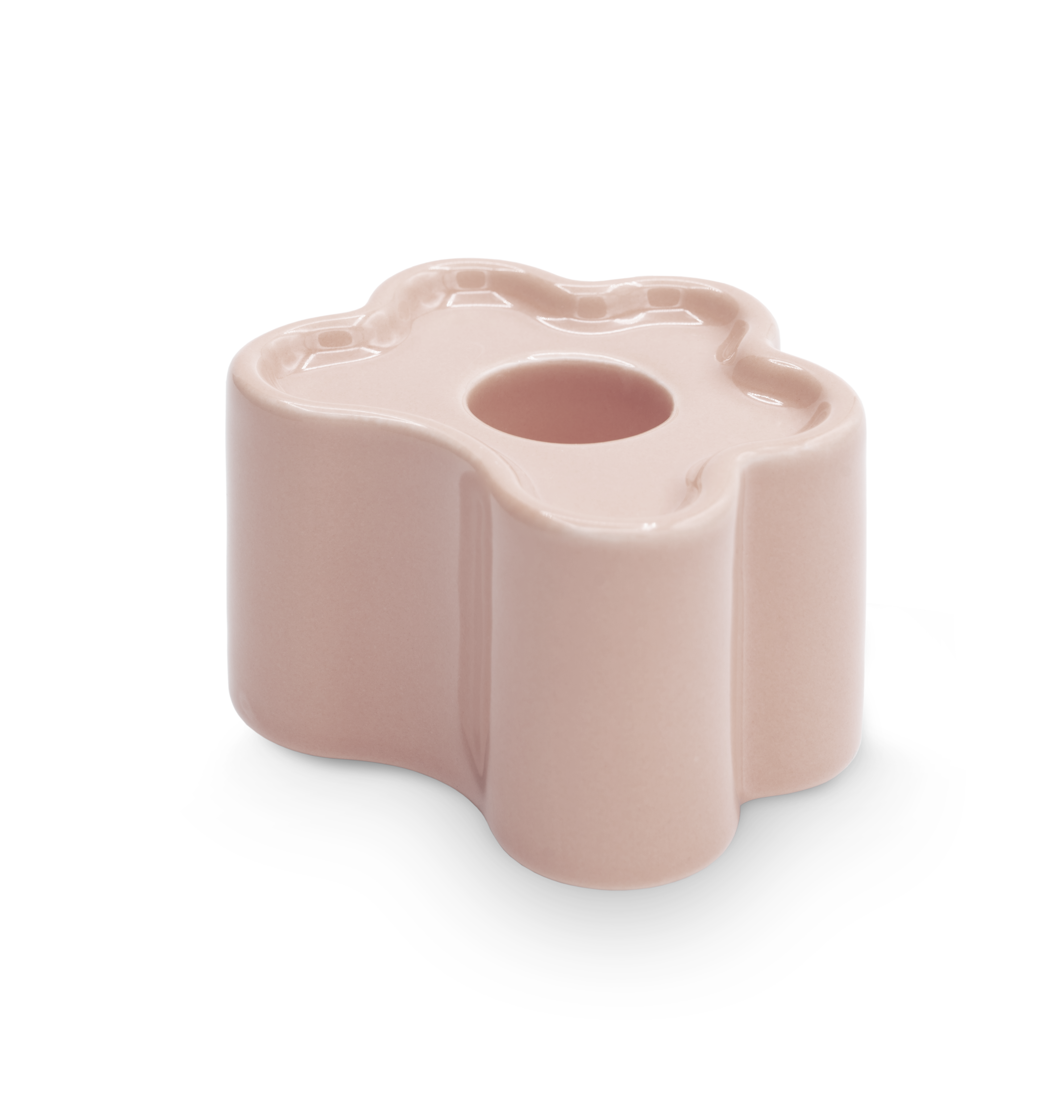 Candle Holder - Flora Small - Pink - collab zürich