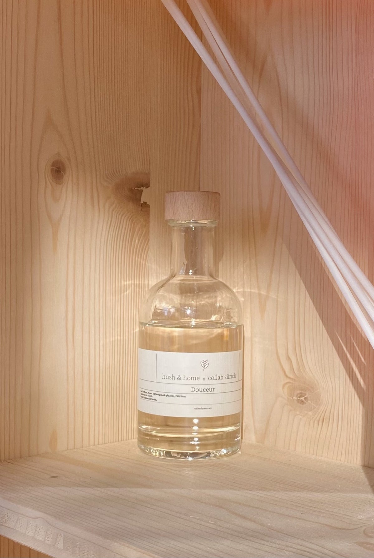 reed diffuser - douceur - collab zürich