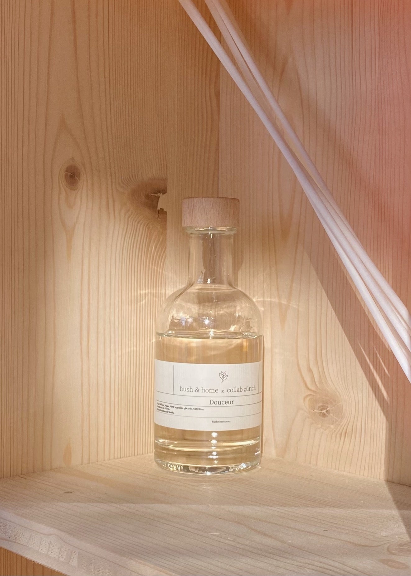 reed diffuser - douceur - collab zürich