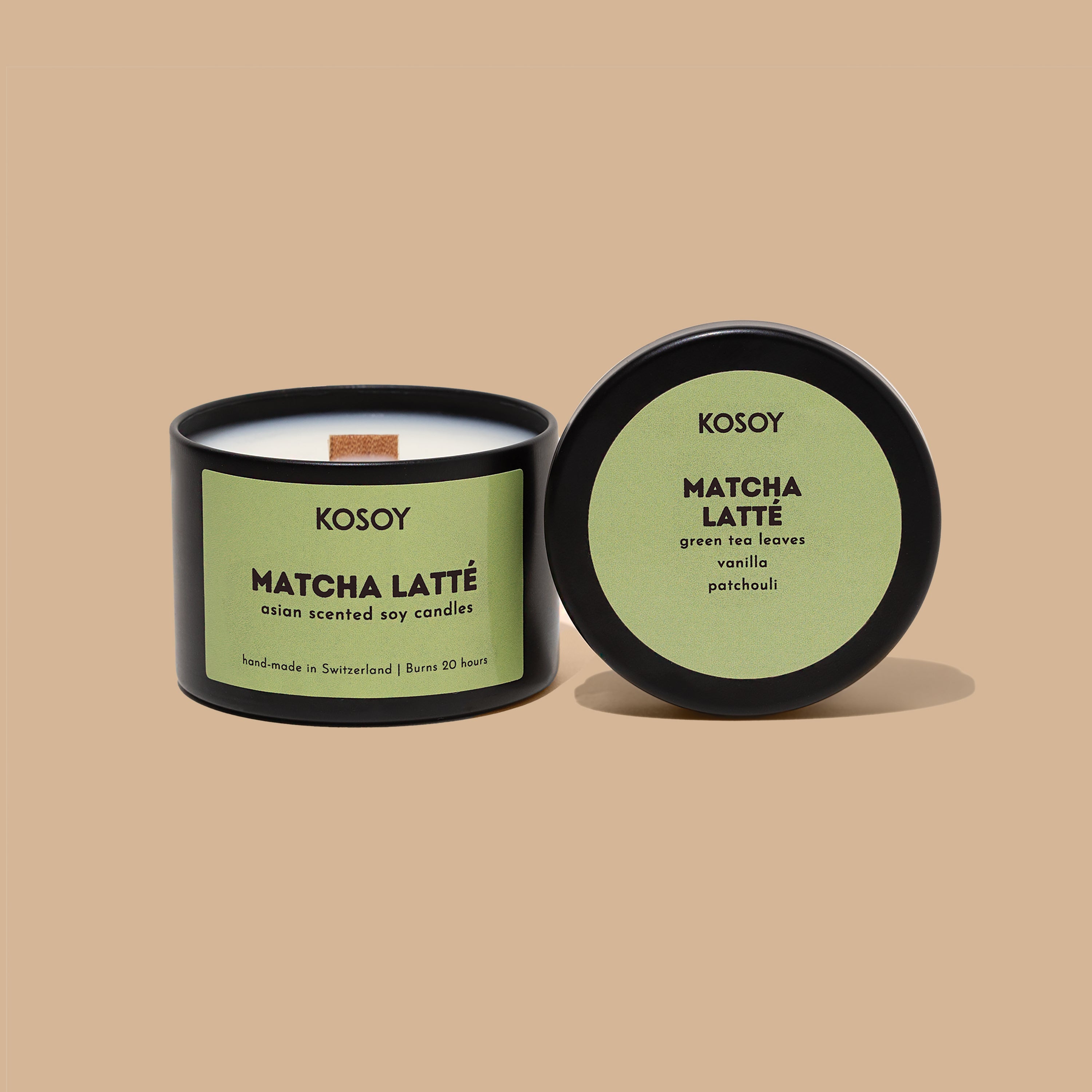 Scented Candle - Matcha Latté - collab zürich