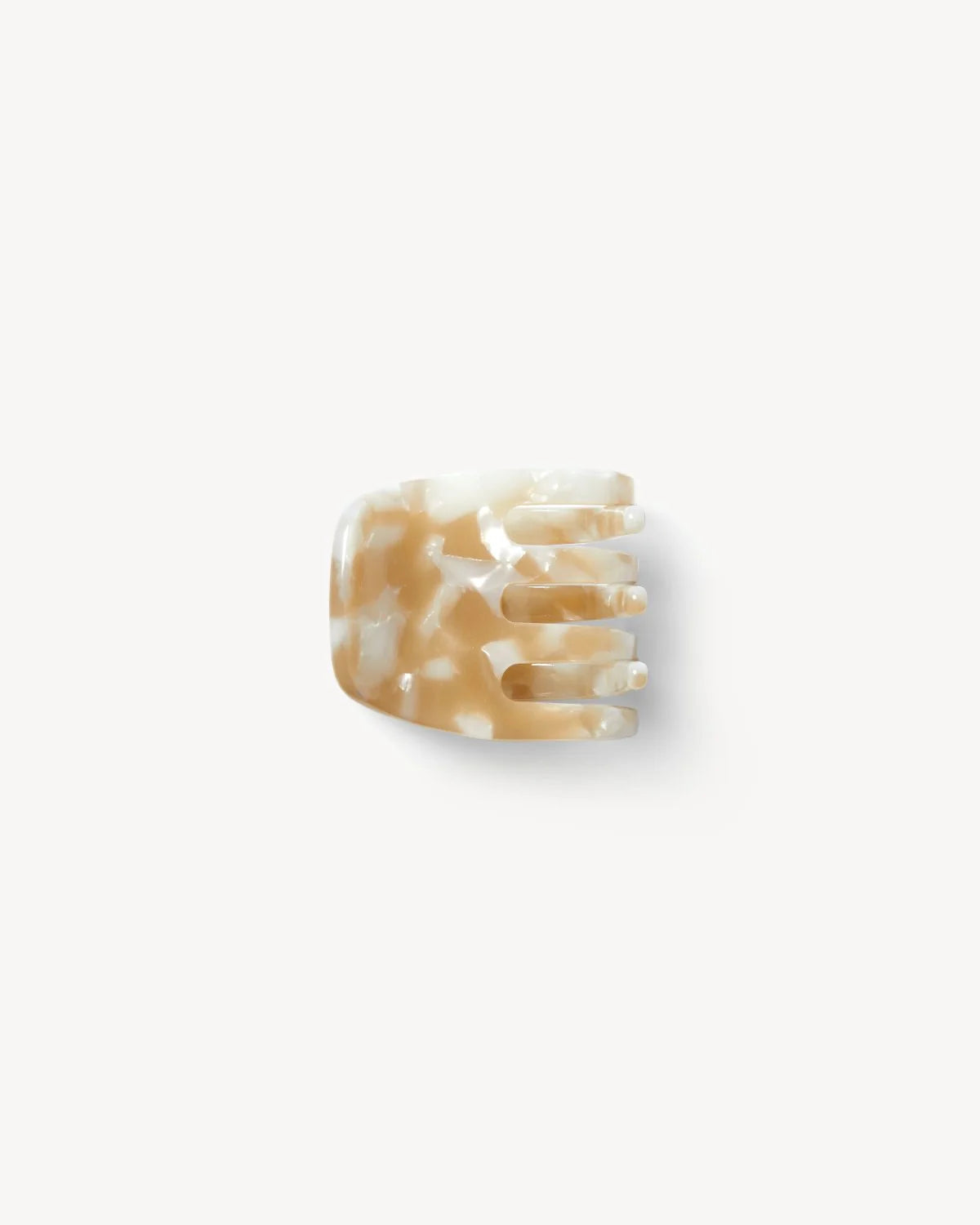 mini claw - taupe shell - collab zürich