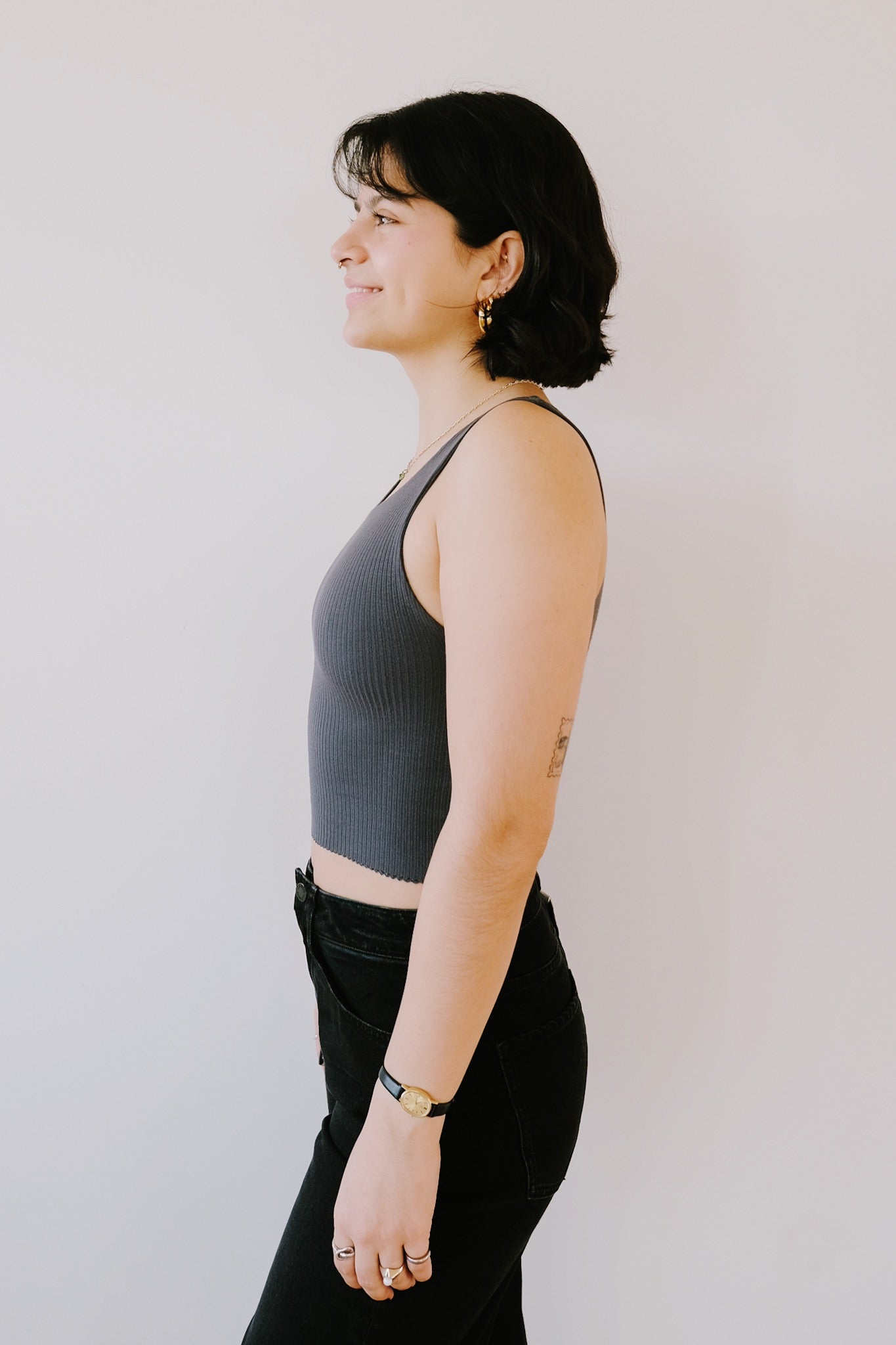 Top - Aria - Anthracite - collab zürich