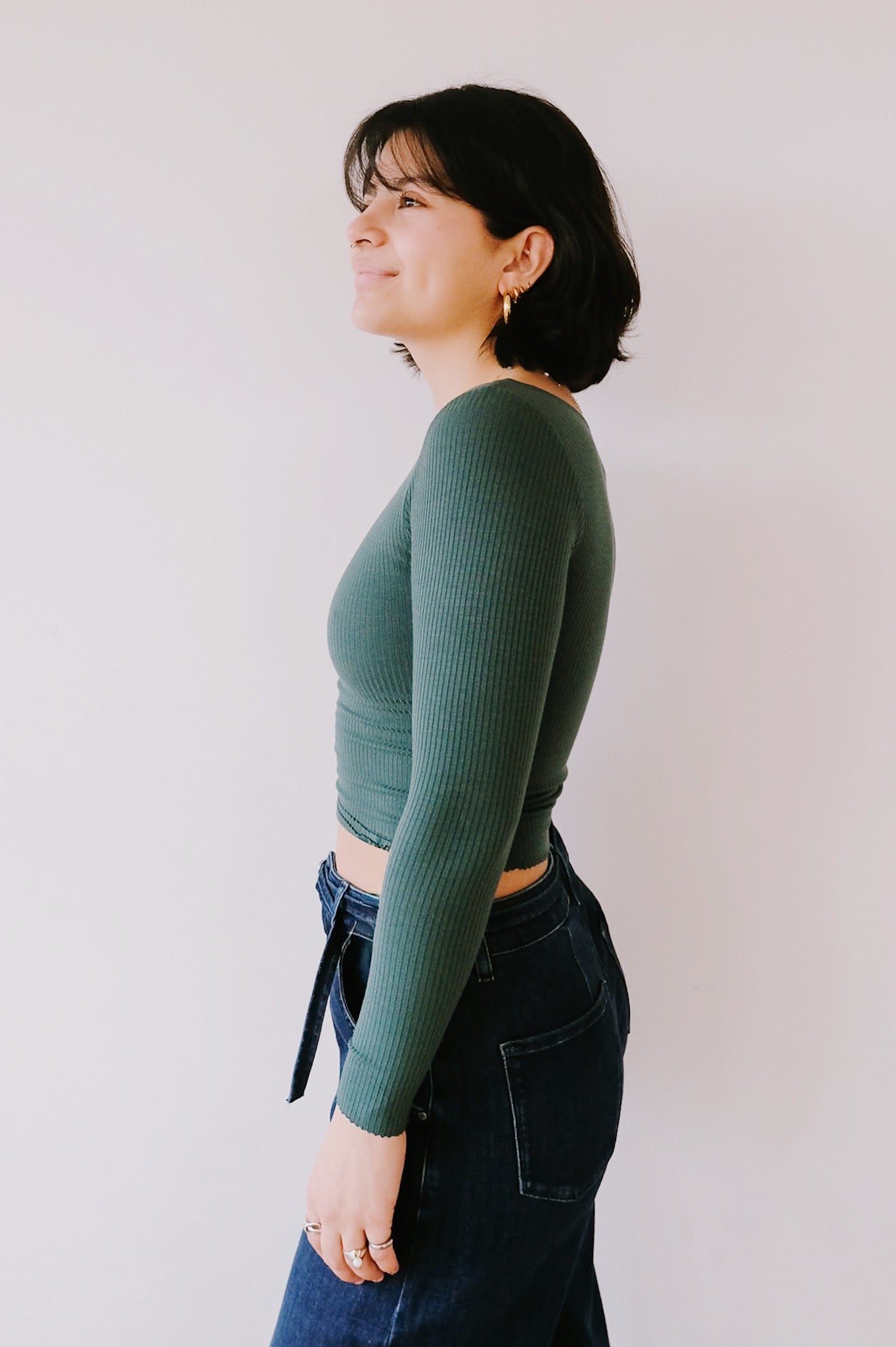 Longsleeve - Emma - Emerald - collab zürich