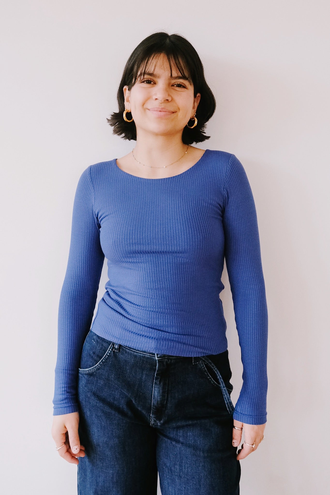 Longsleeve - Emma - Lapis - collab zürich