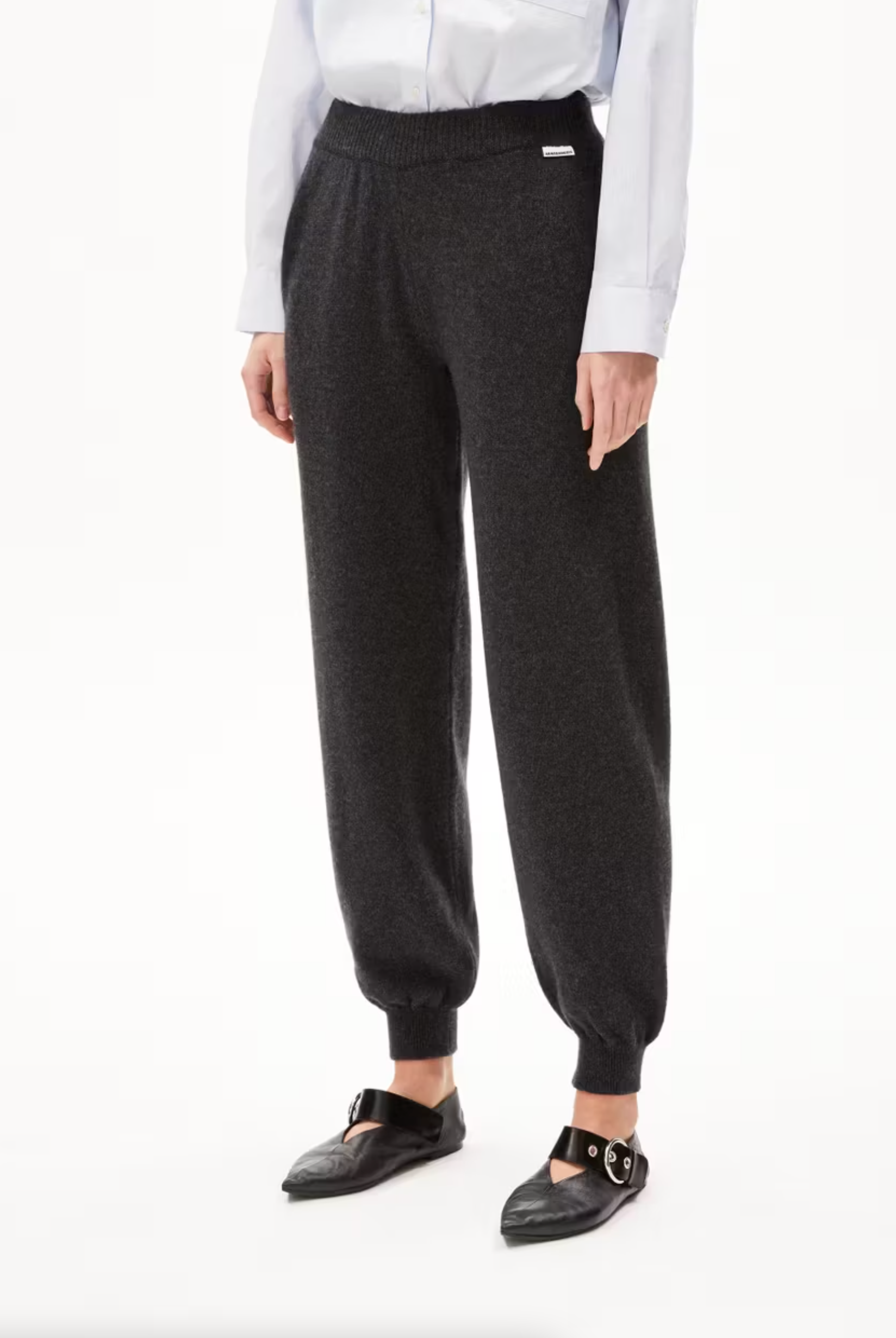 wool pants - finniaa - steel melange - collab zürich