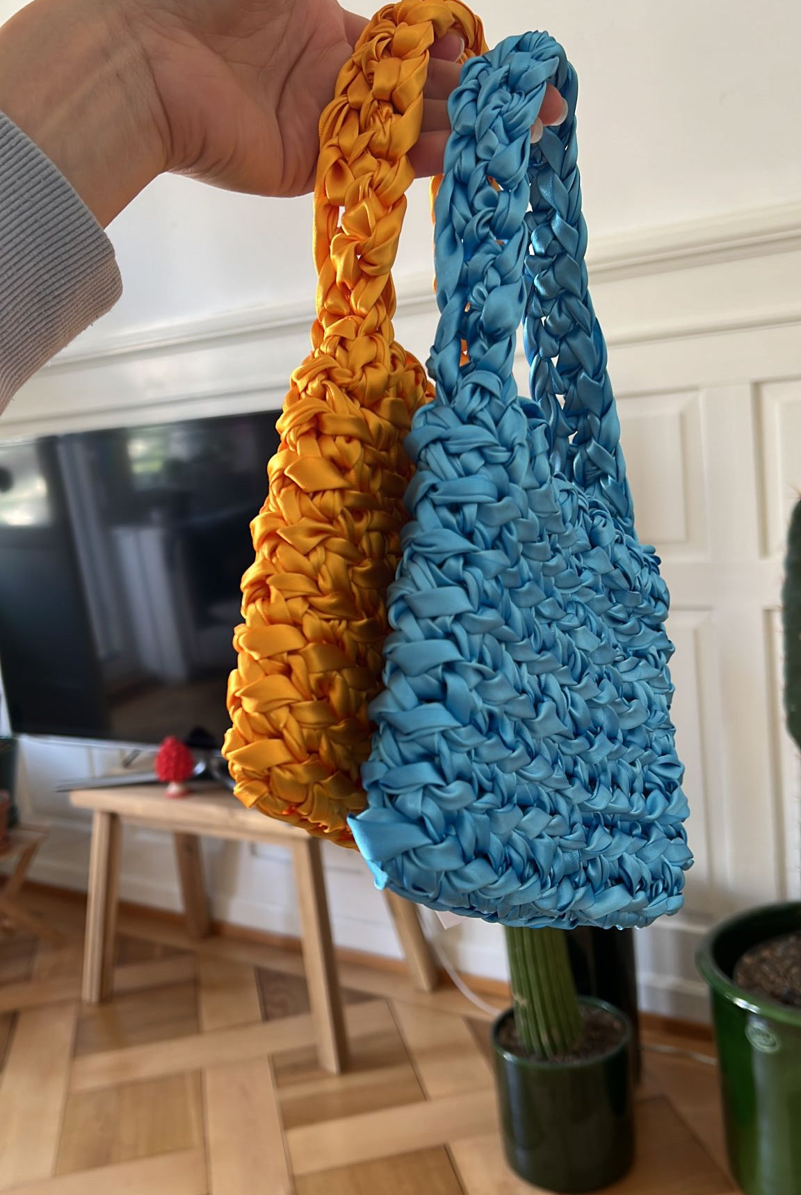 crochet bag - bling mini - collab zürich