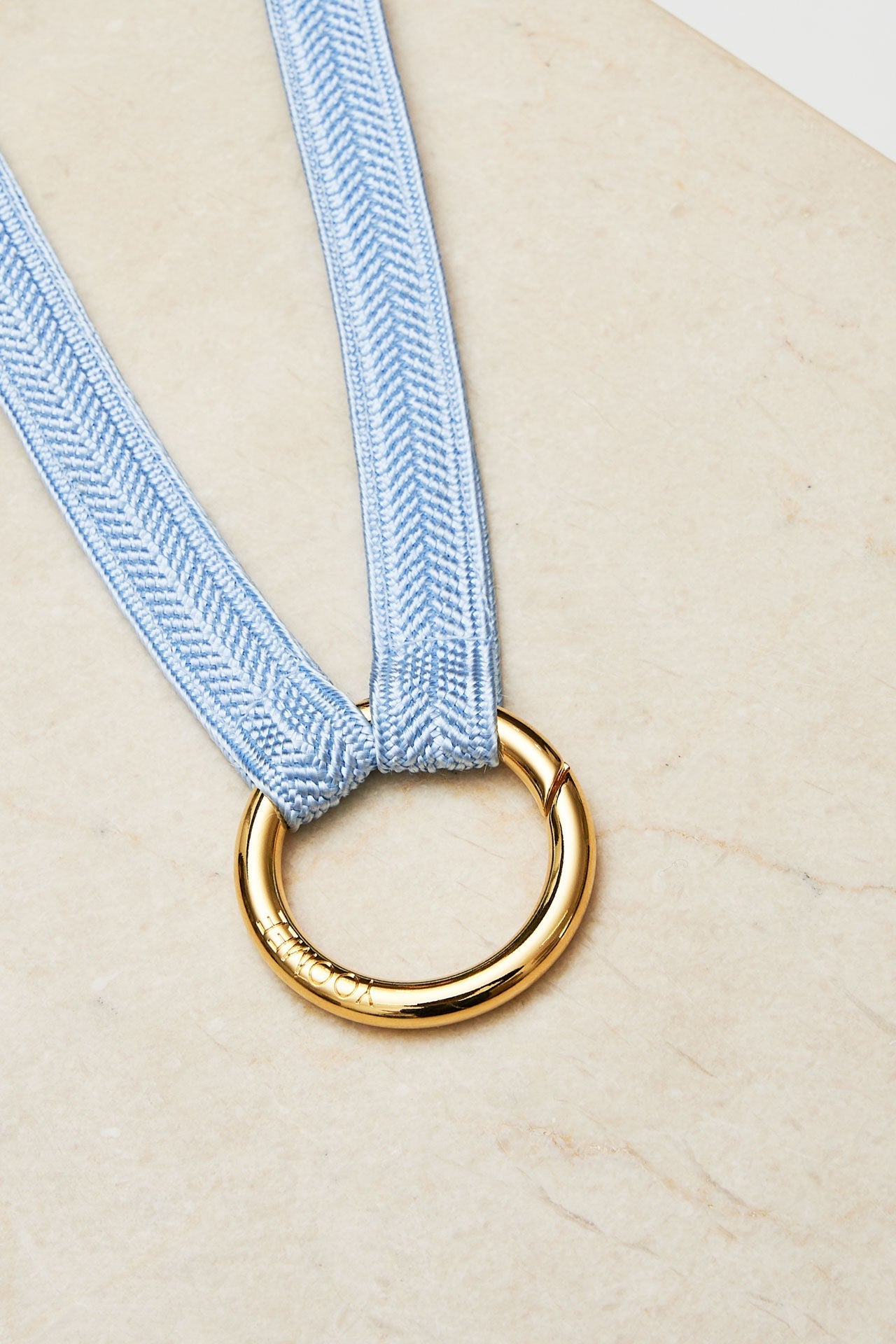 Keychain Band - ZAHRA - Aquamarine - collab zürich