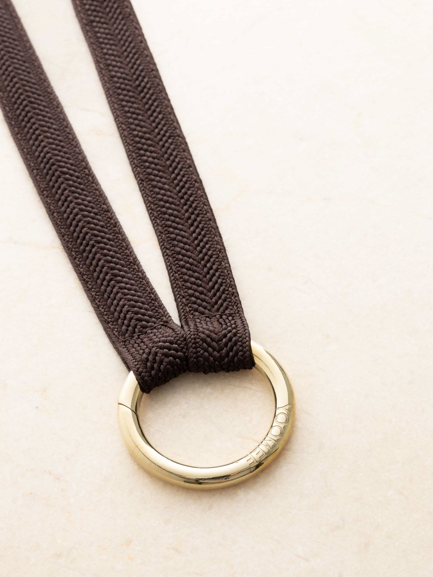 Keychain Band - ZAHRA - Mocca - collab zürich