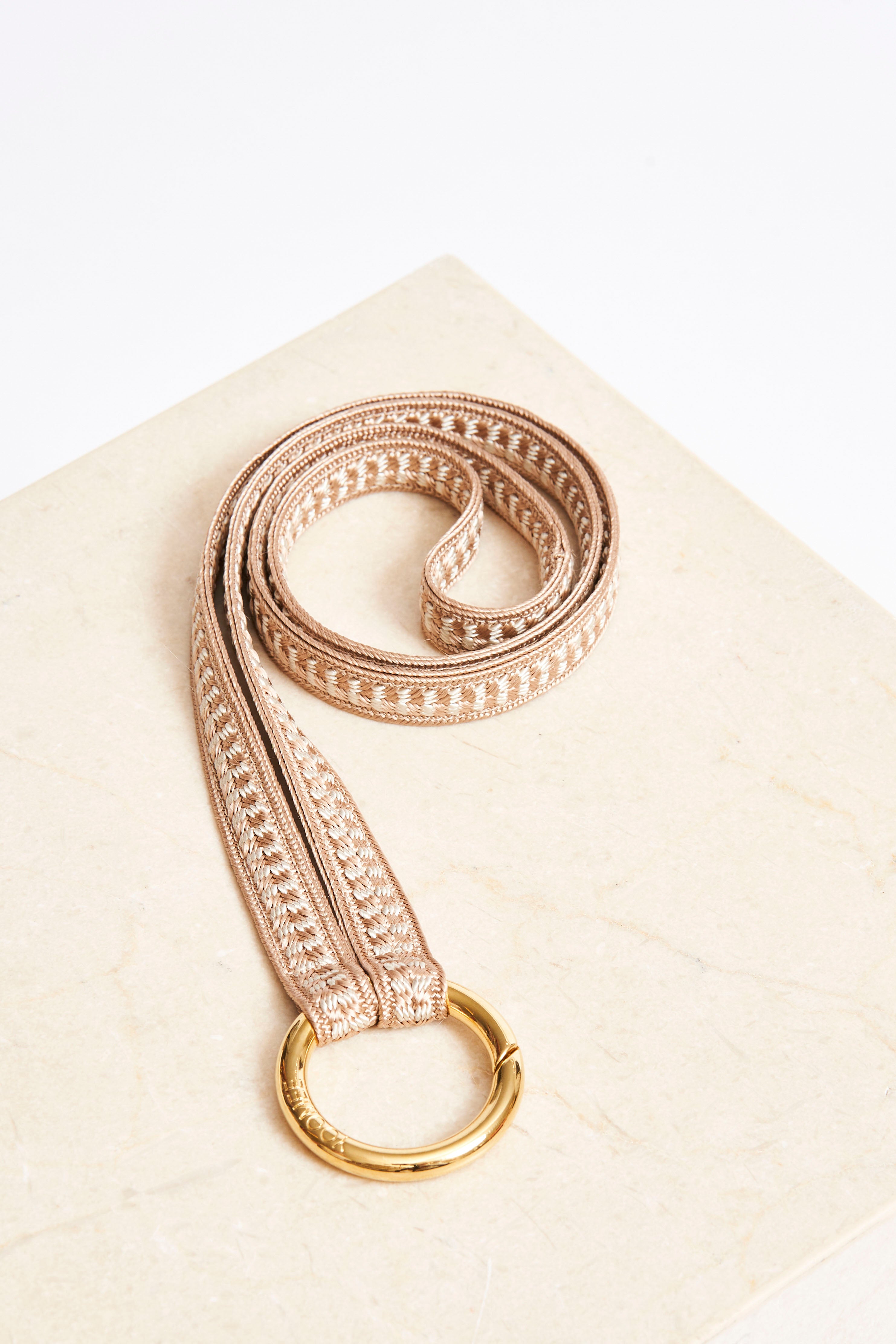 keychain band - ZAHRA - oat milk - collab zürich