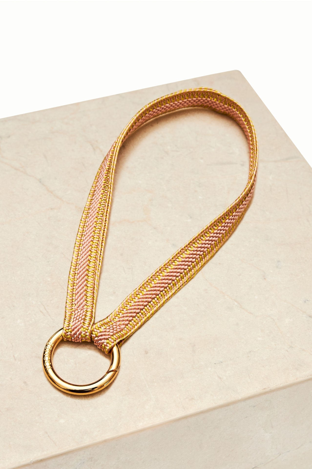 keychain band - ZAHRA mini - yellow snapper - collab zürich