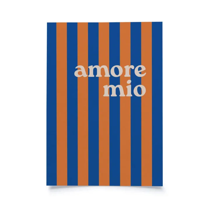 postcard - amore mio - collab zürich