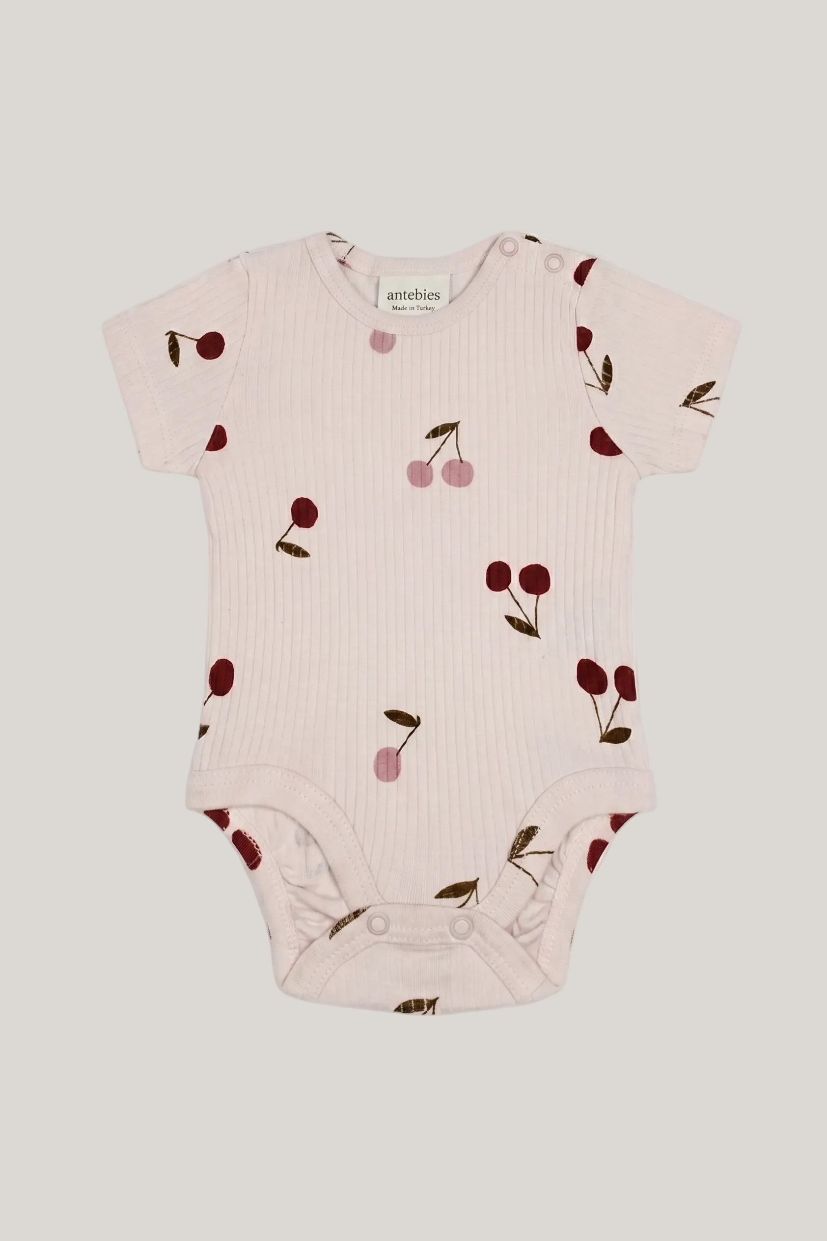 Baby body with cherries