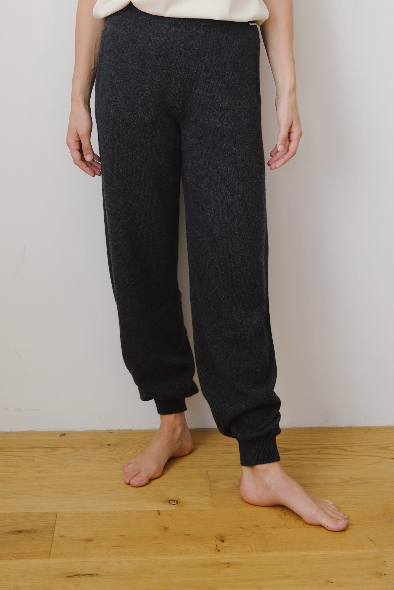 wool pants - finniaa - steel melange - collab zürich