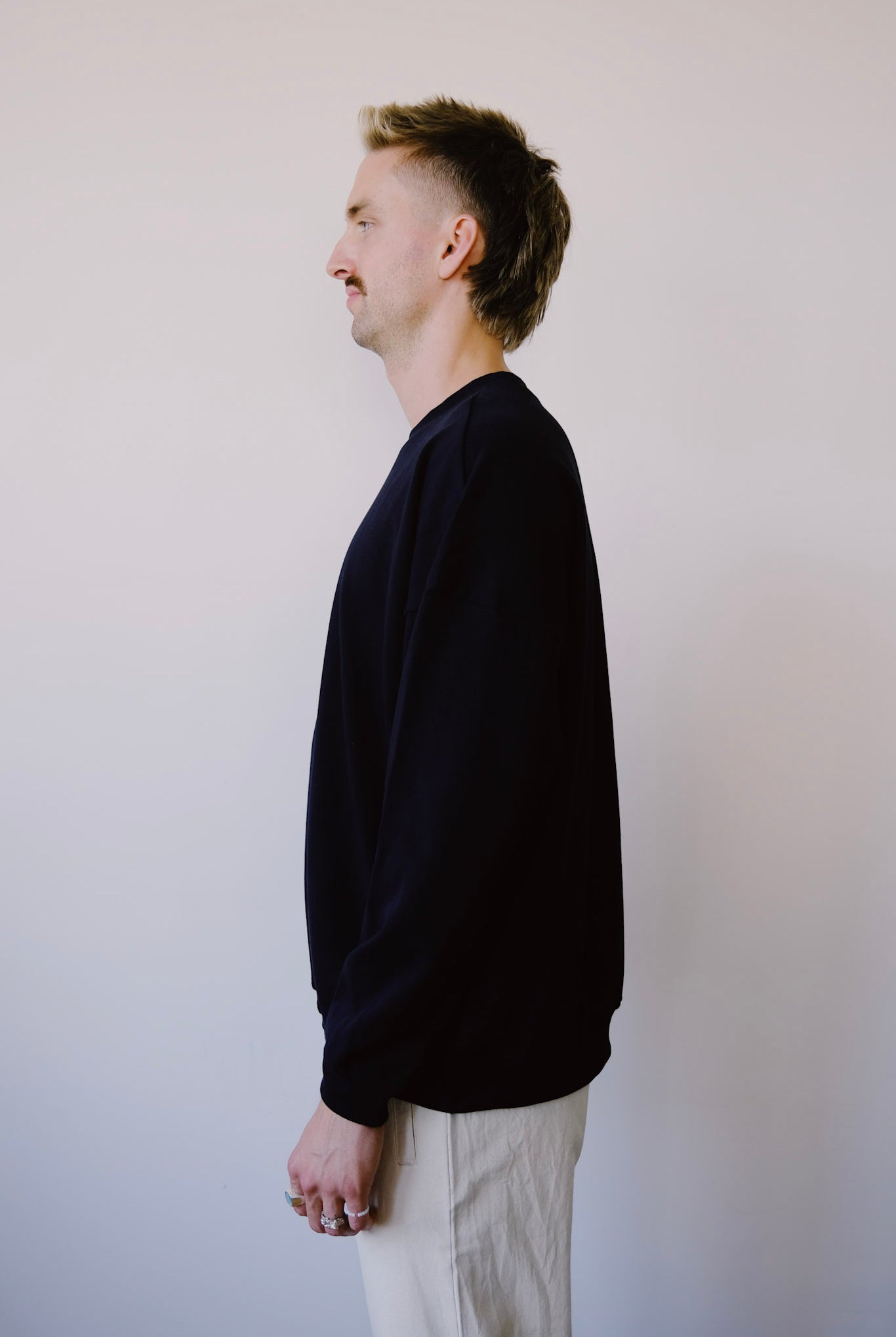 sweater - moha - black - collab zürich