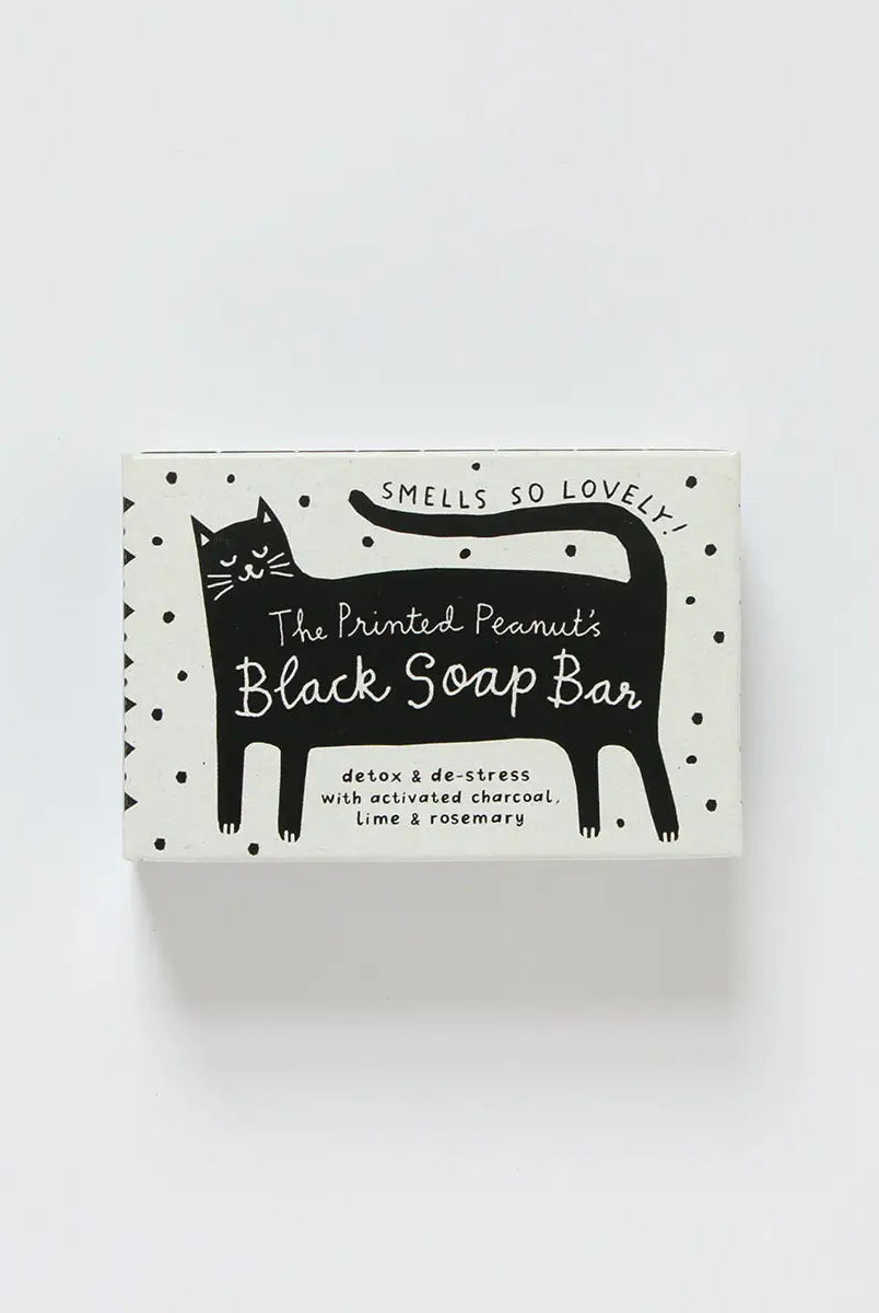 natural soap bar - black cat - collab zürich