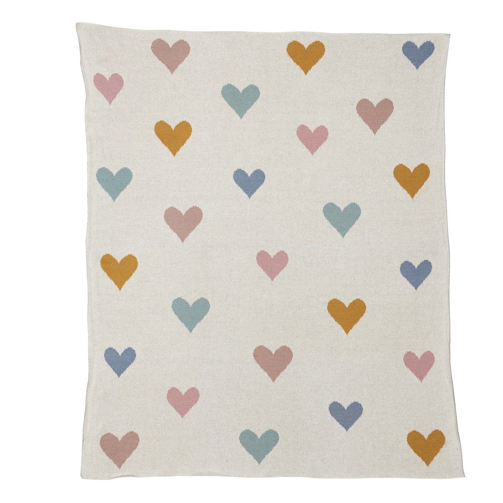 blanket - candy hearts - collab zürich