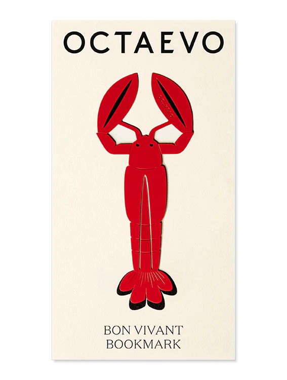 Bookmark - Bon Vivant - Red - collab zürich