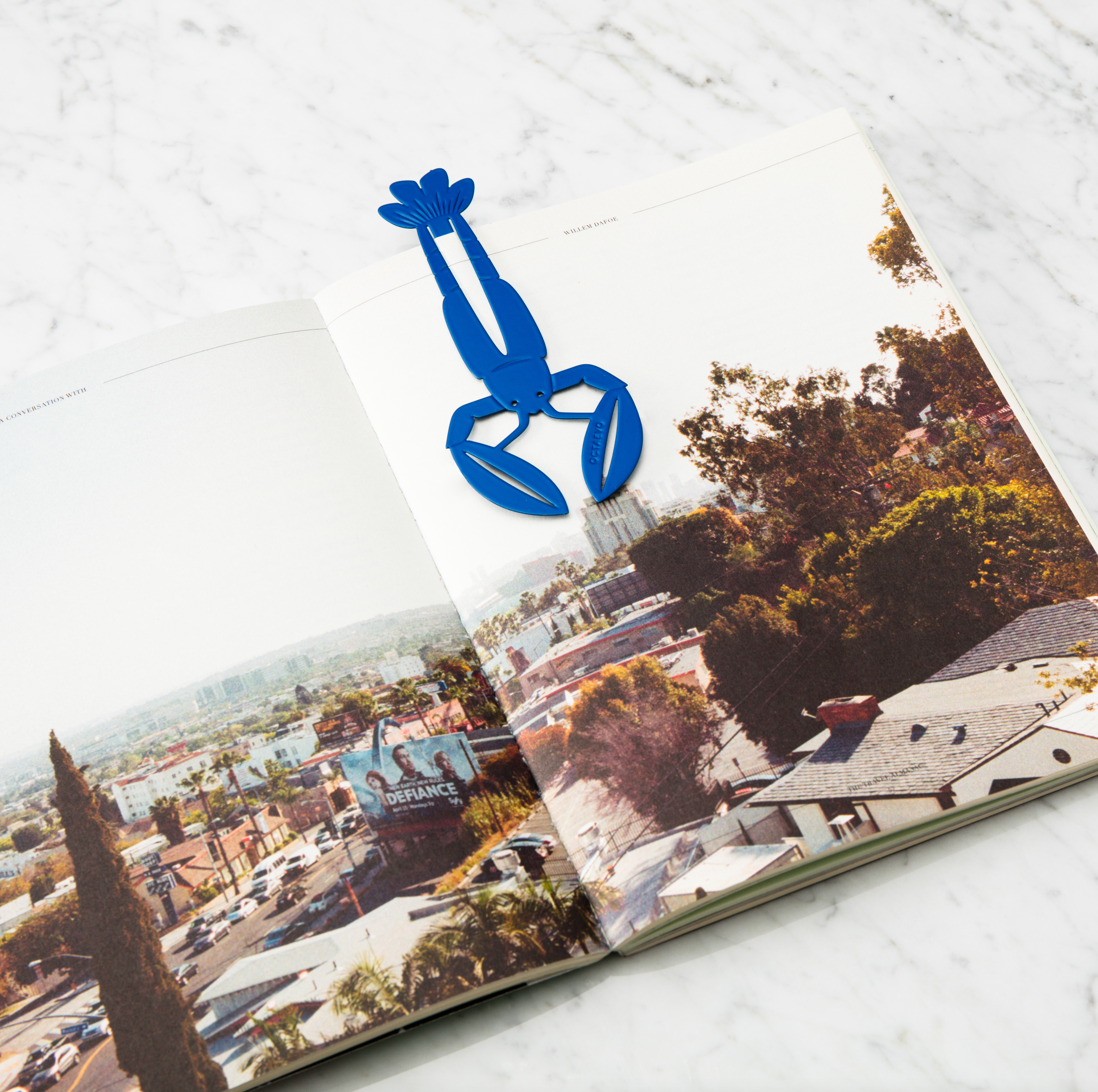 Bookmark - Bon Vivant - Blue - collab zürich