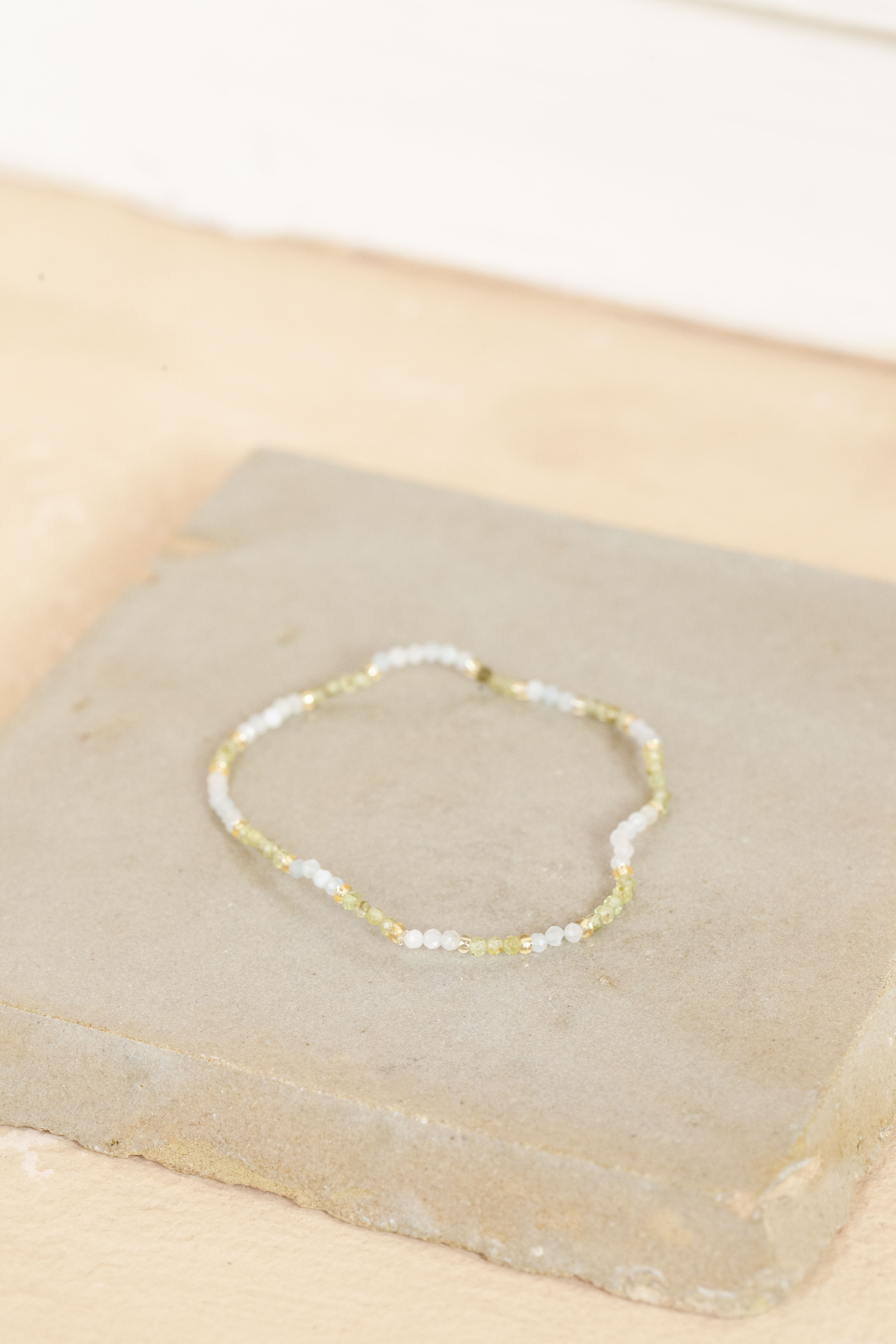 bracelet - AYA - green meadow - collab zürich