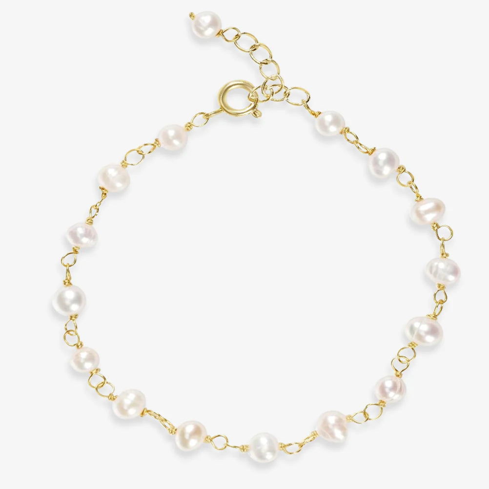 pearl bracelet - daria - collab zürich