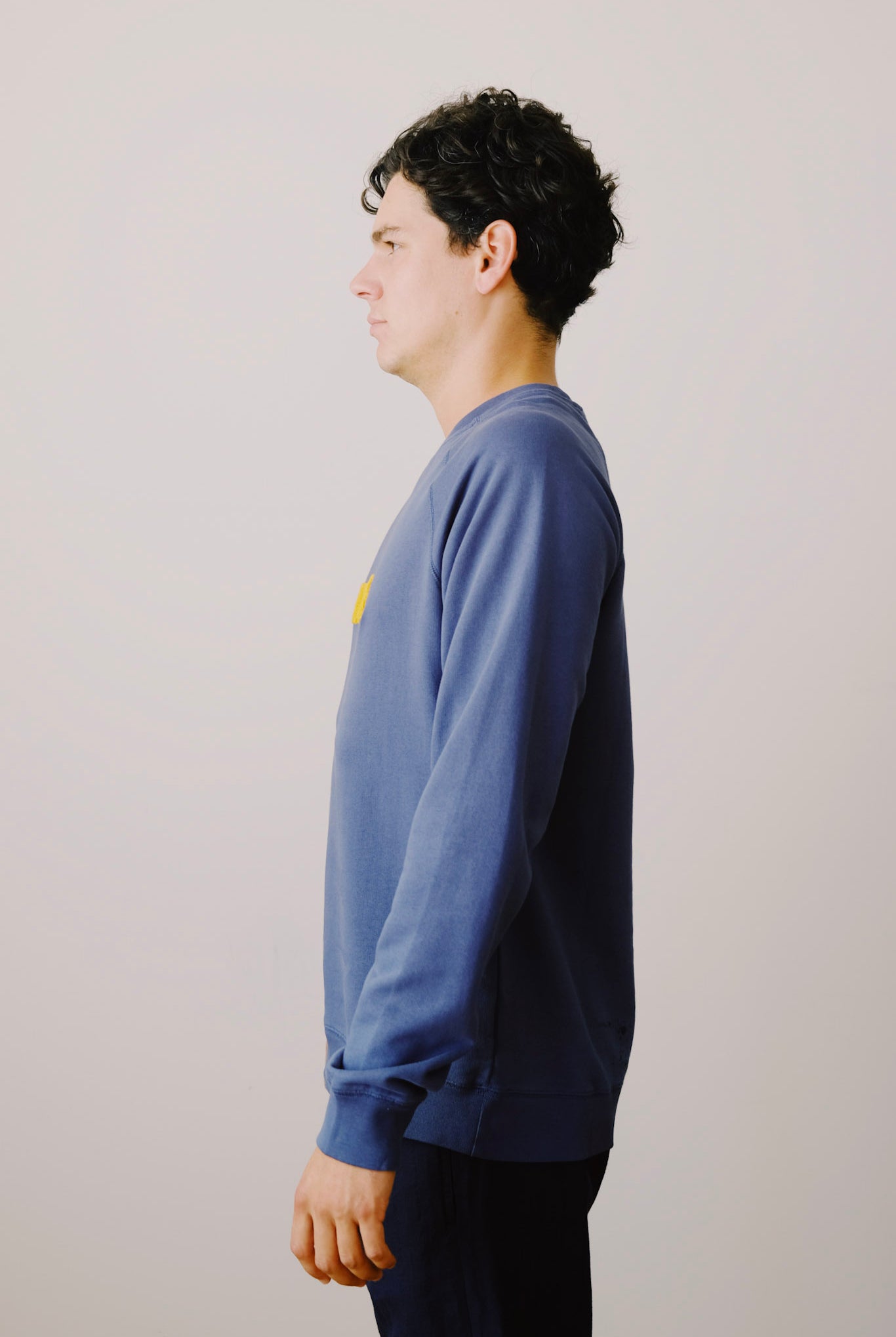 sweatshirt - out of office - blue - collab zürich