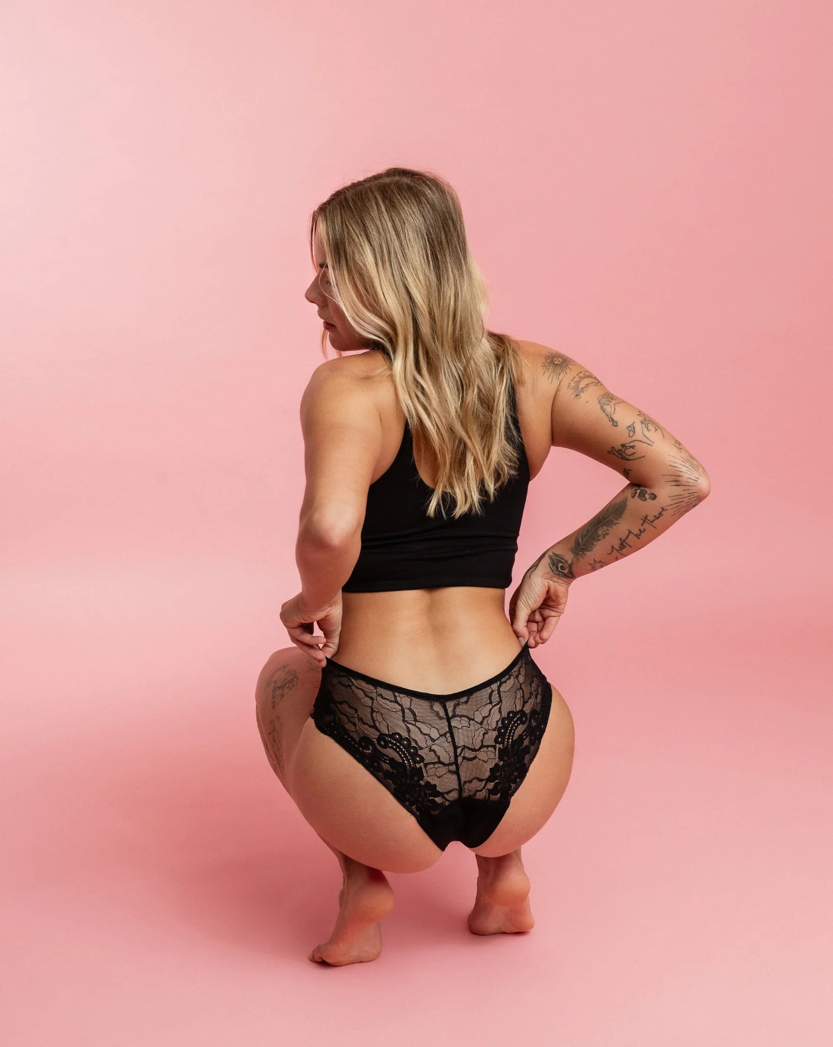 Period Underwear - Brazilian - Lace - collab zürich