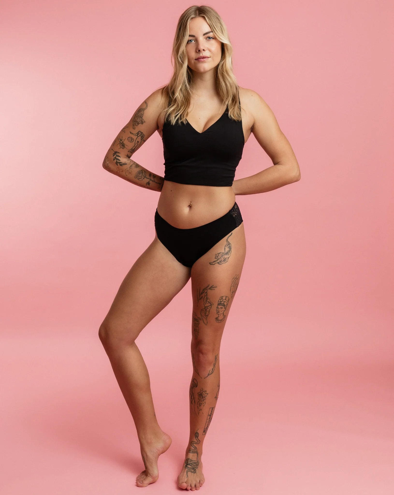 Period Underwear - Brazilian - Lace - collab zürich