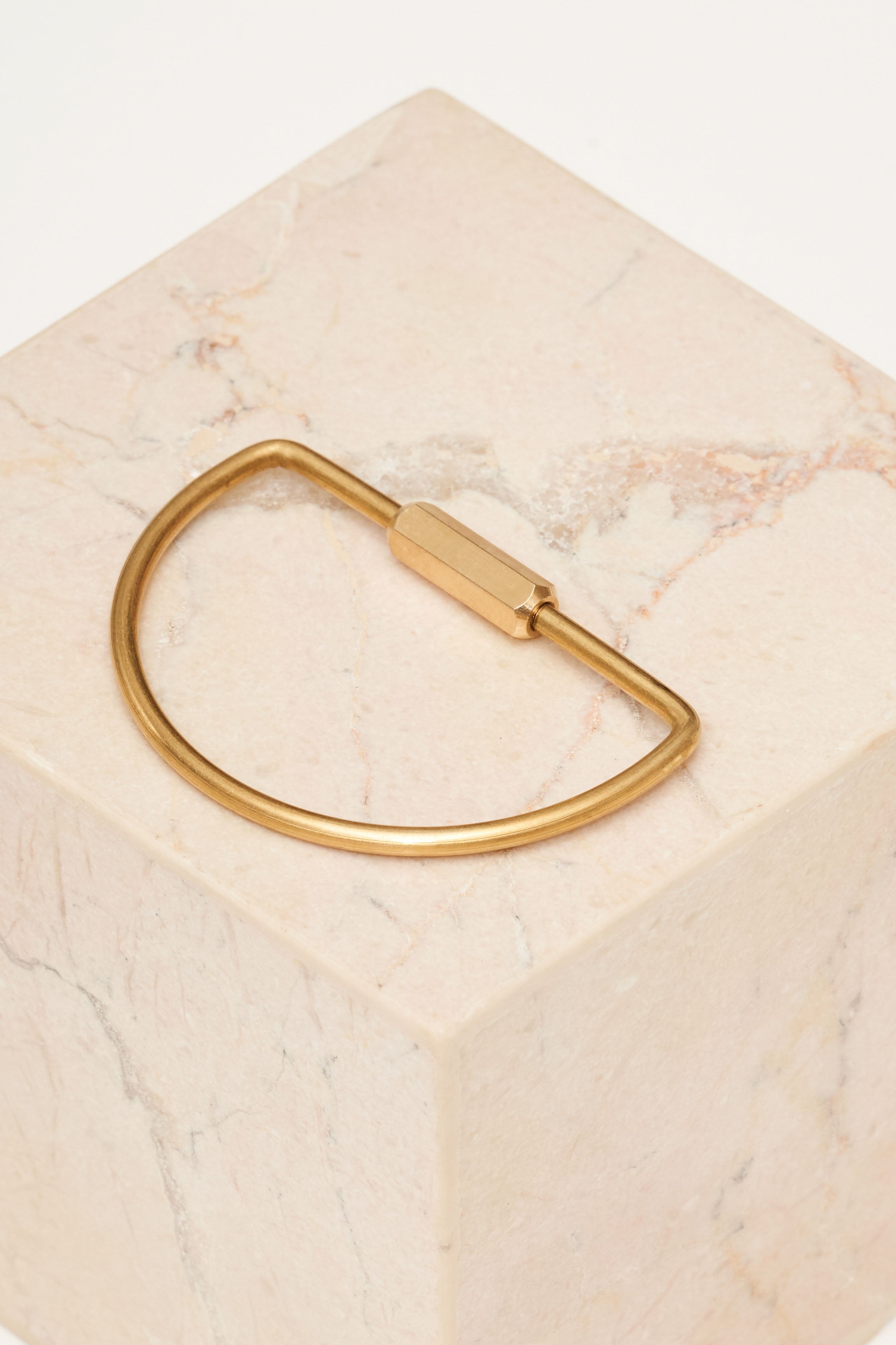 carabiner - special brass - halfmoon - collab zürich