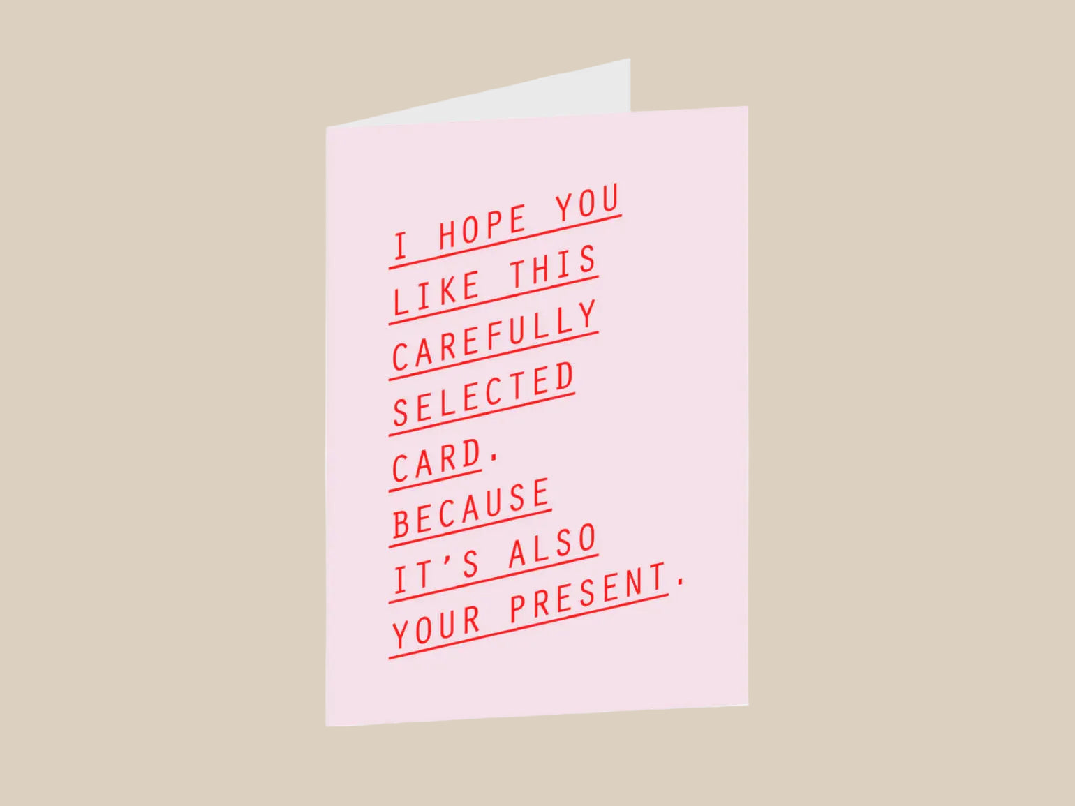 card - i hope you like this carefully selected card - collab zürich