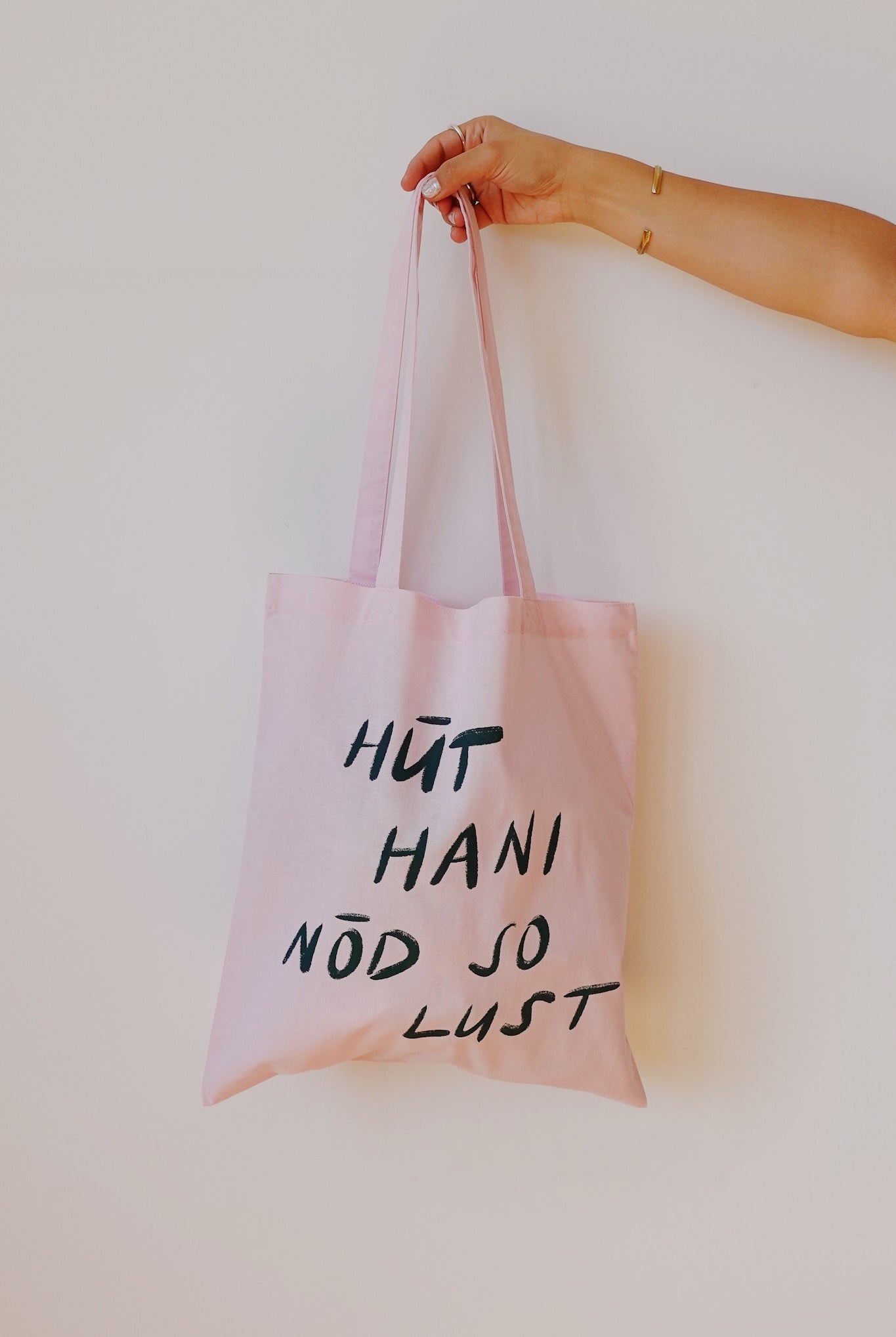 Tote Bag - HÜT HANI NÖD SO LUST - Bold - collab zürich