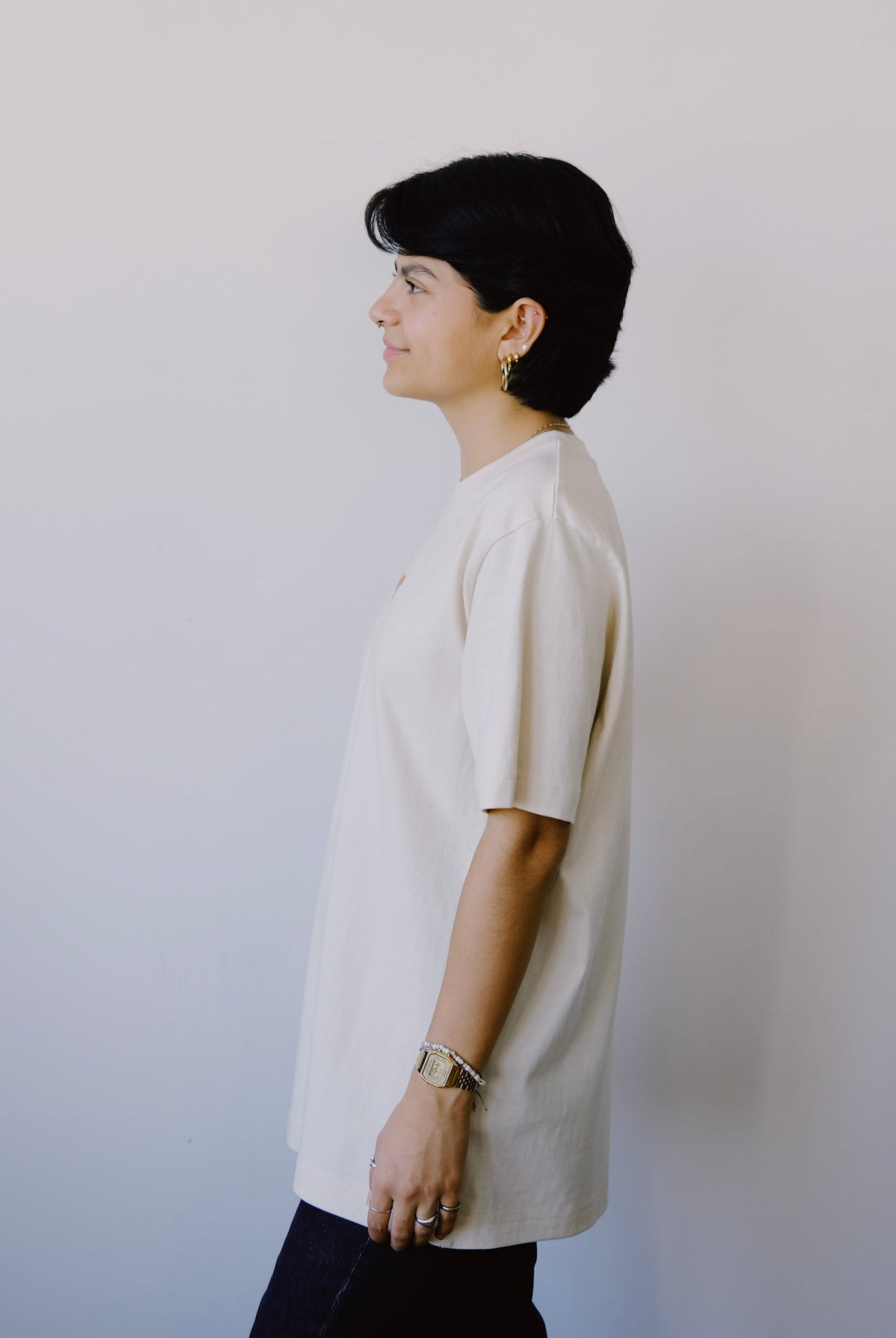 Unisex Boxy T-Shirt - hüt hani nöd so lust - Natural - collab zürich